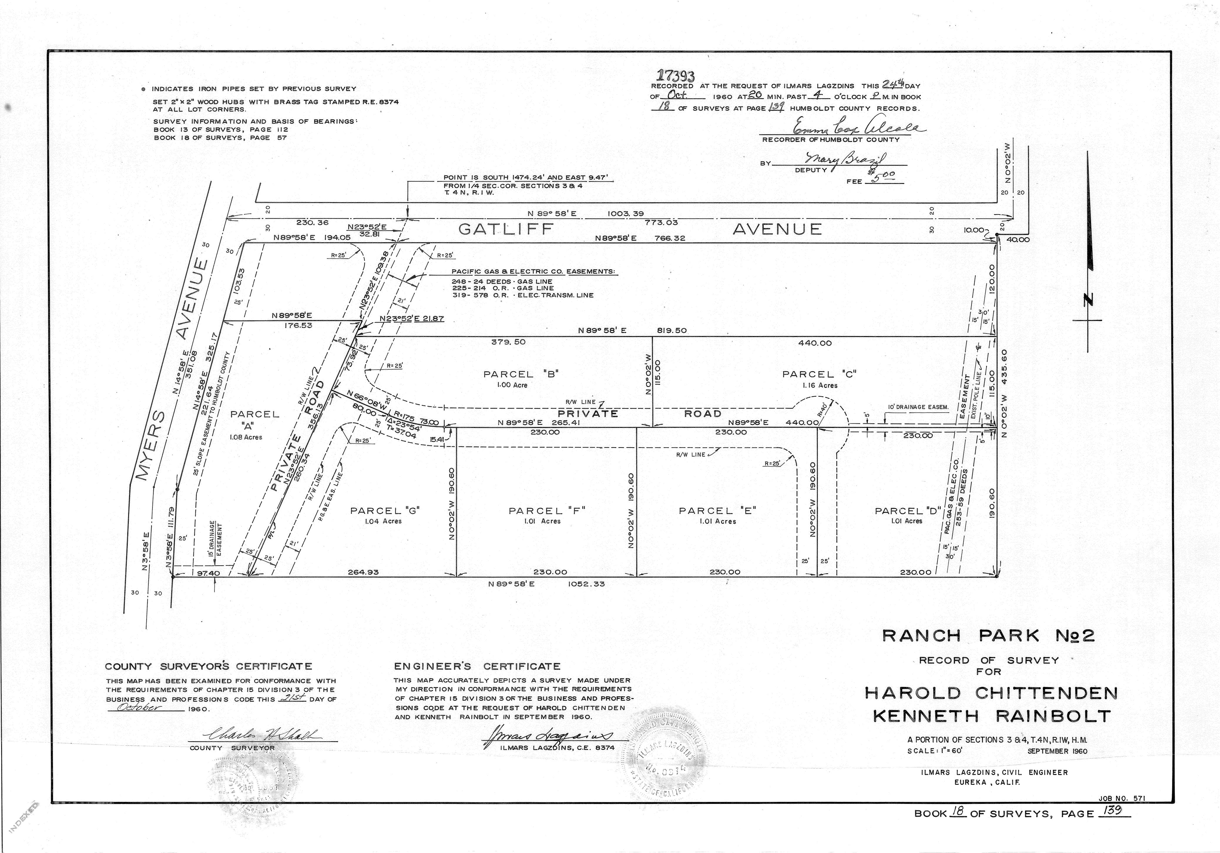 Book 18 Page 139 of Map Type RS