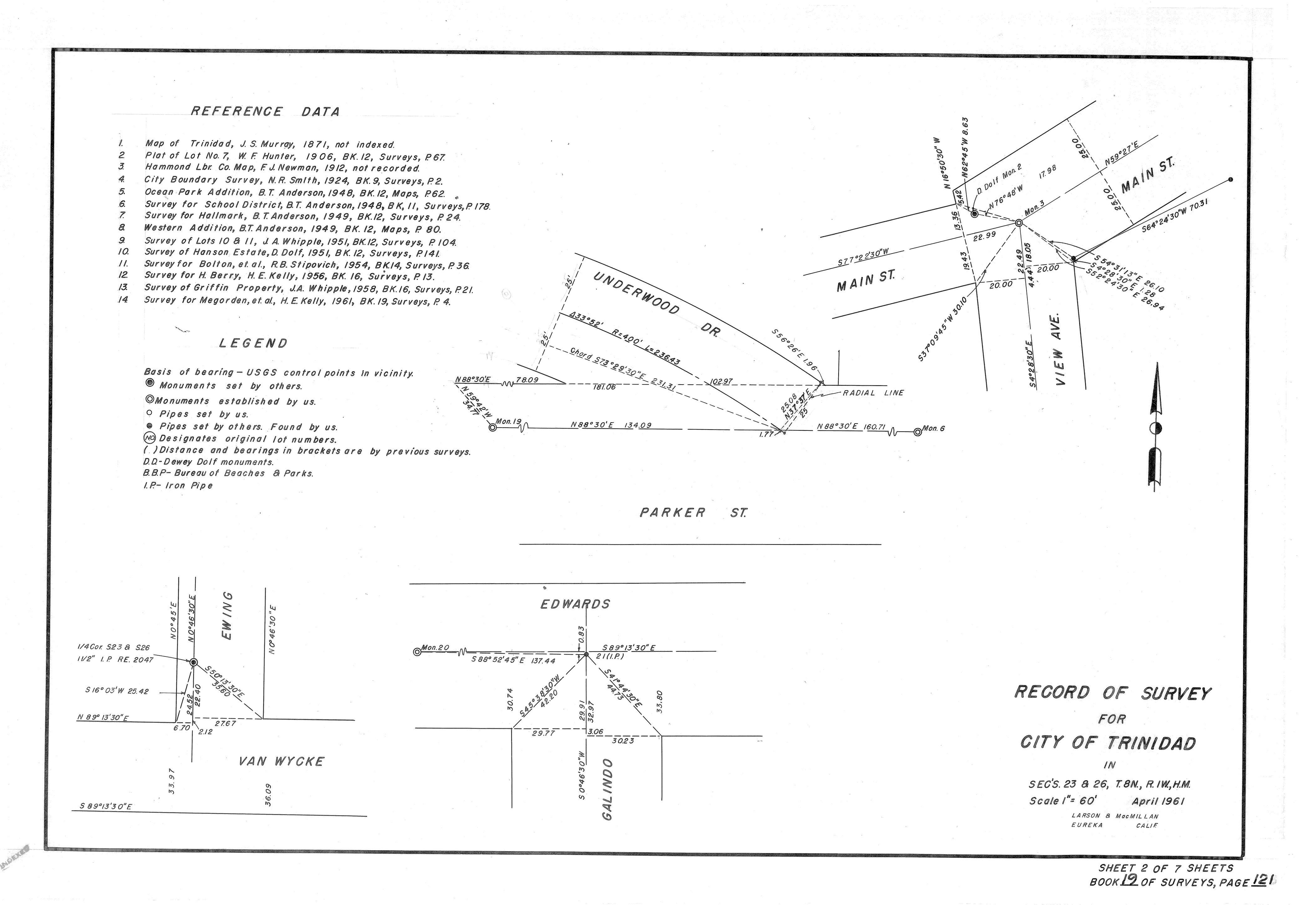 Book 19 Page 121 of Map Type RS