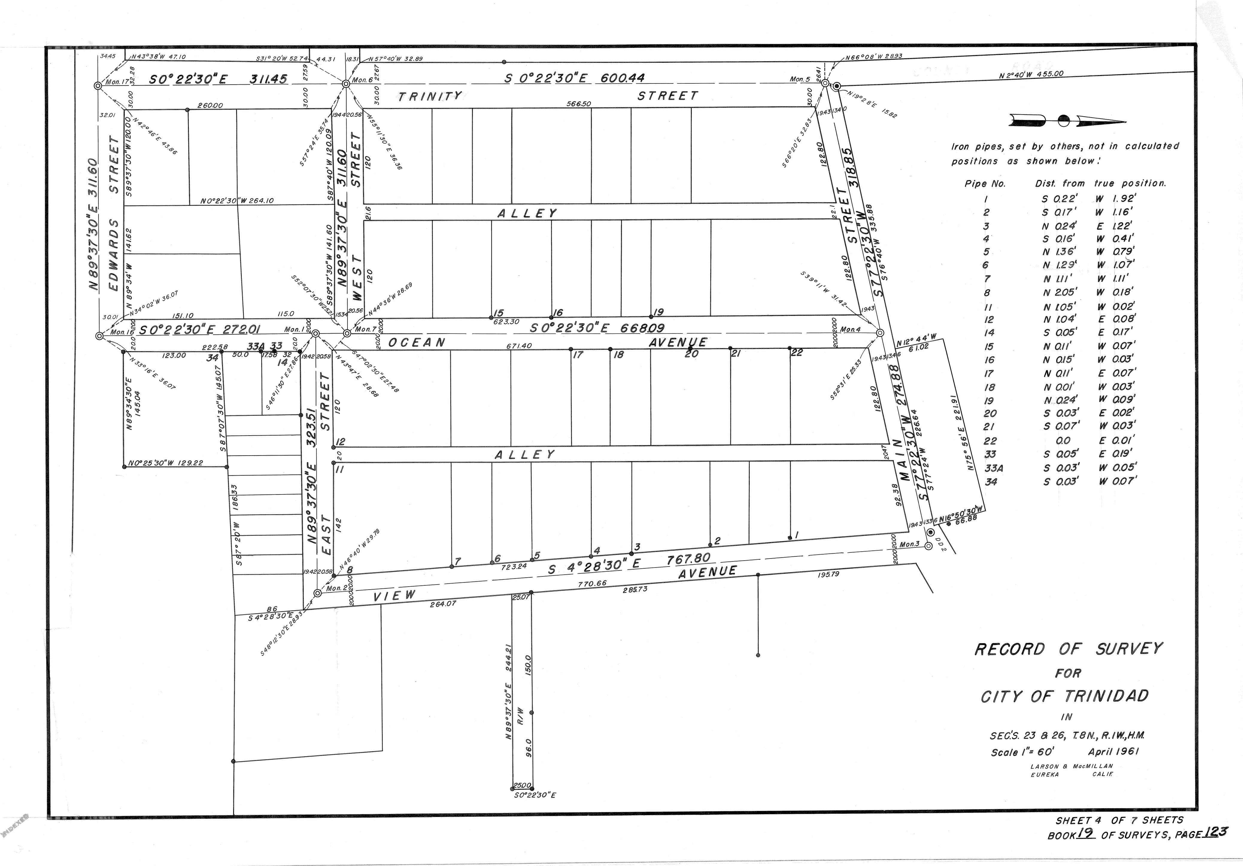 Book 19 Page 123 of Map Type RS