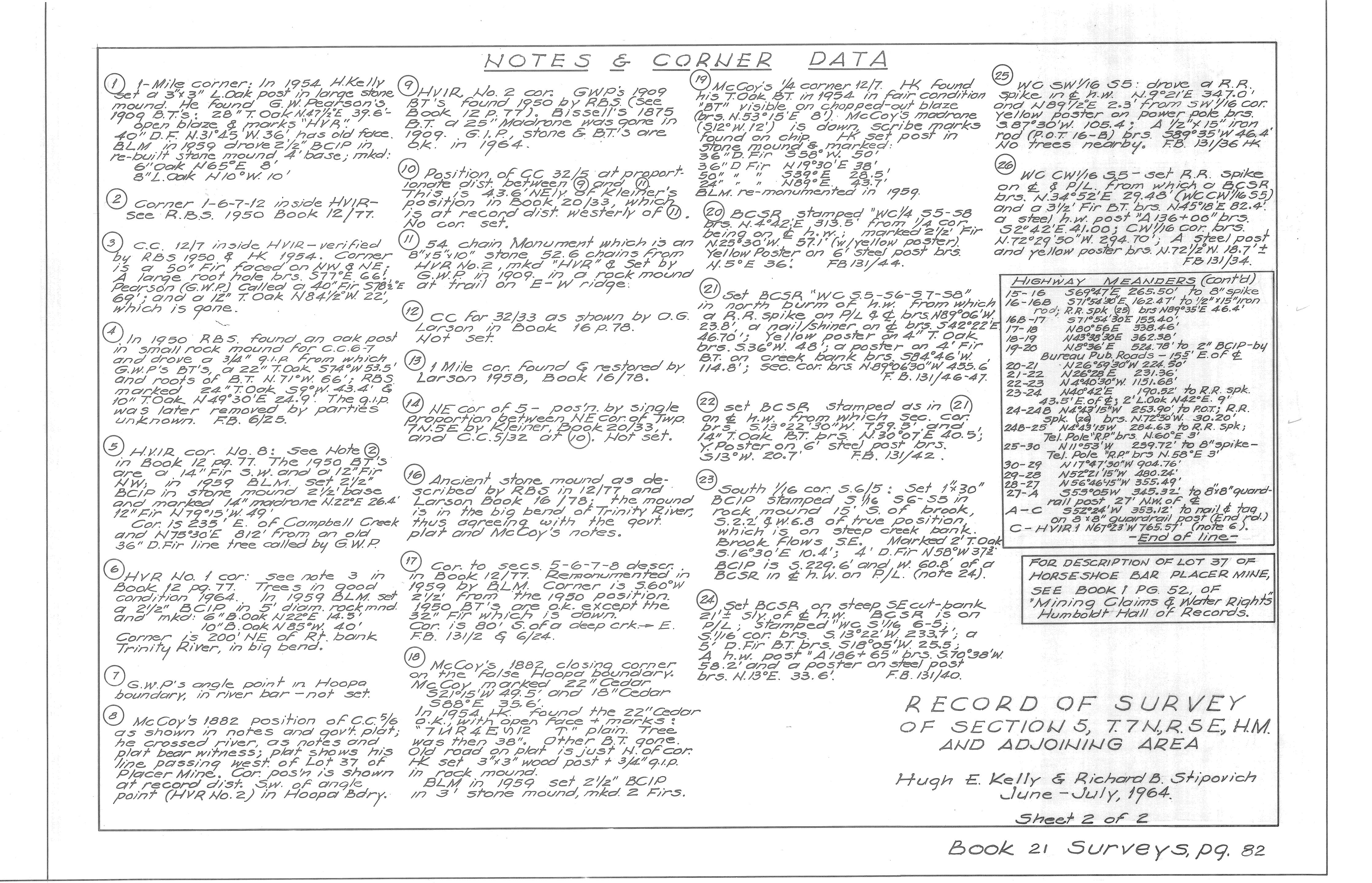 Book 21 Page 82 of Map Type RS