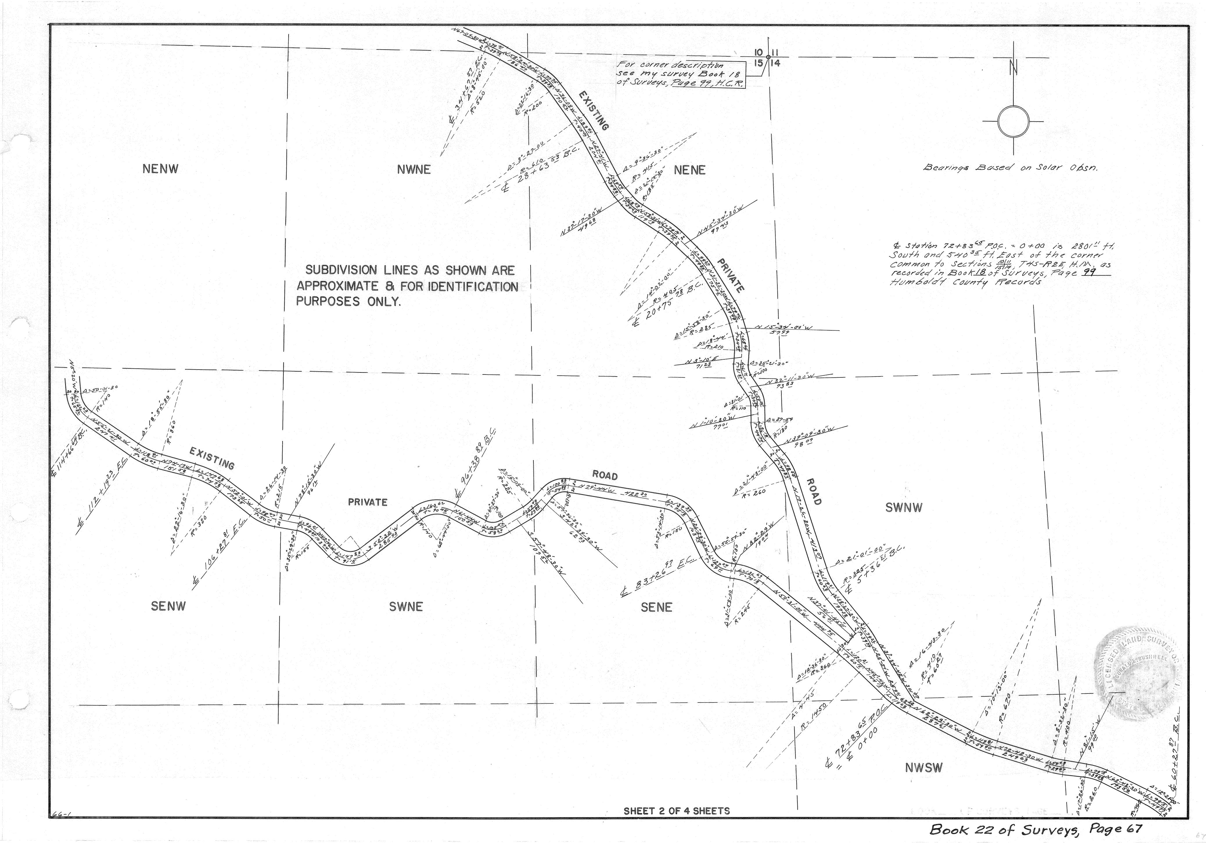 Book 22 Page 67 of Map Type RS