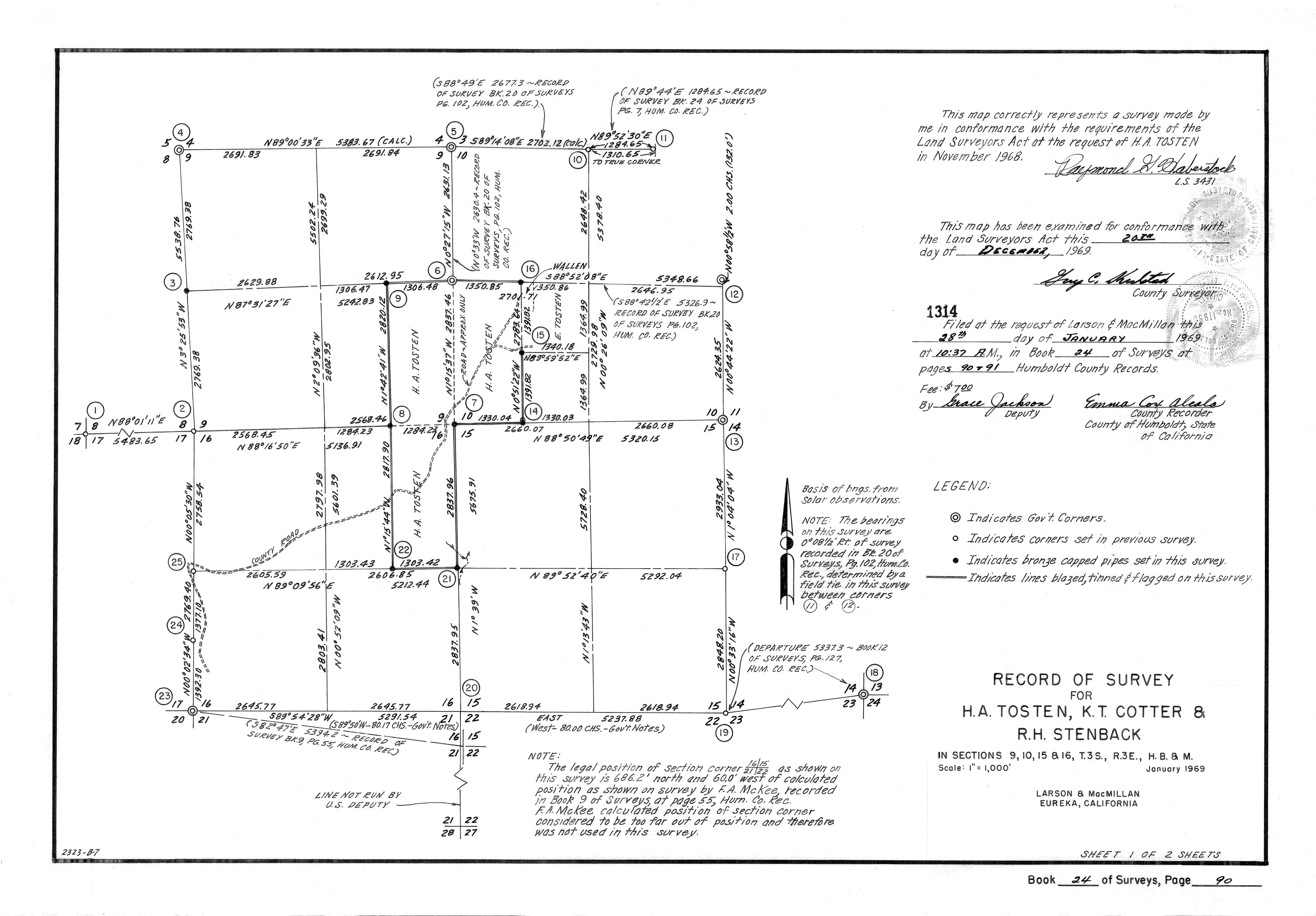 Book 24 Page 90 of Map Type RS