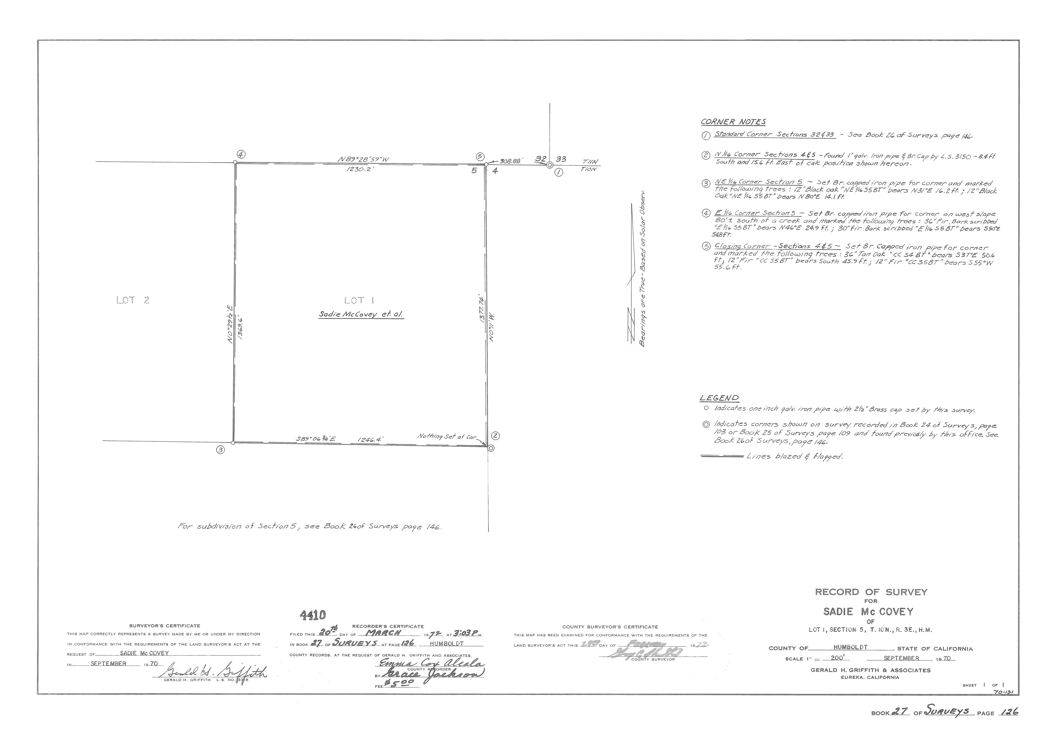 Book 27 Page 126 of Map Type RS