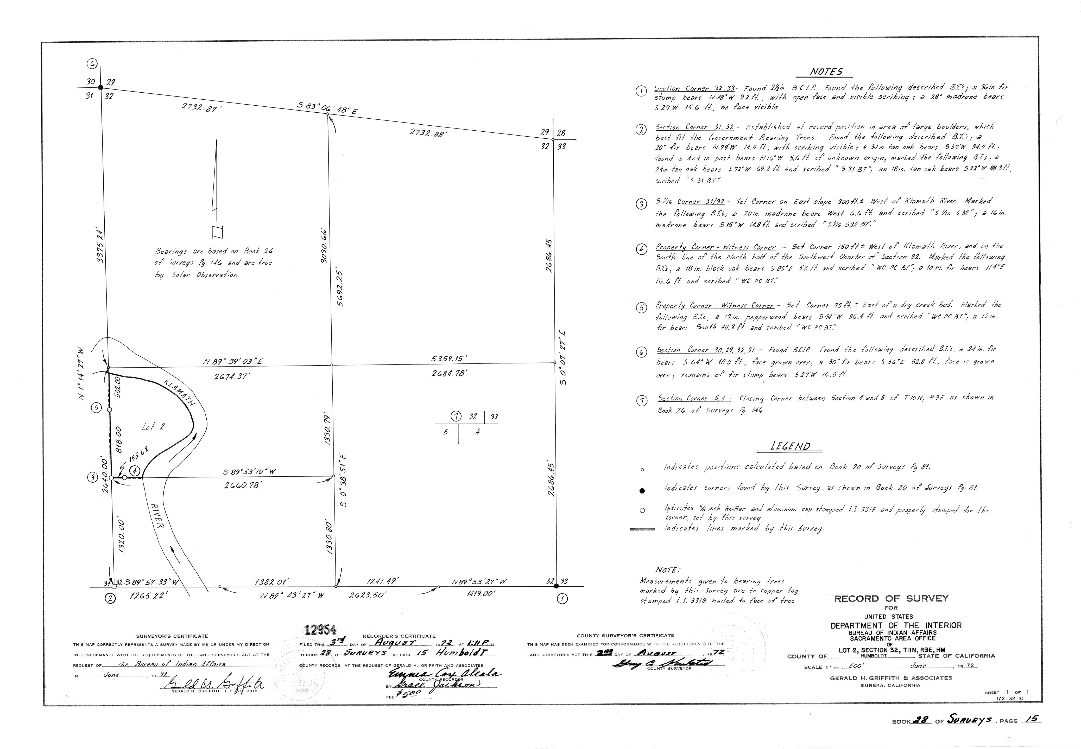 Book 28 Page 15 of Map Type RS