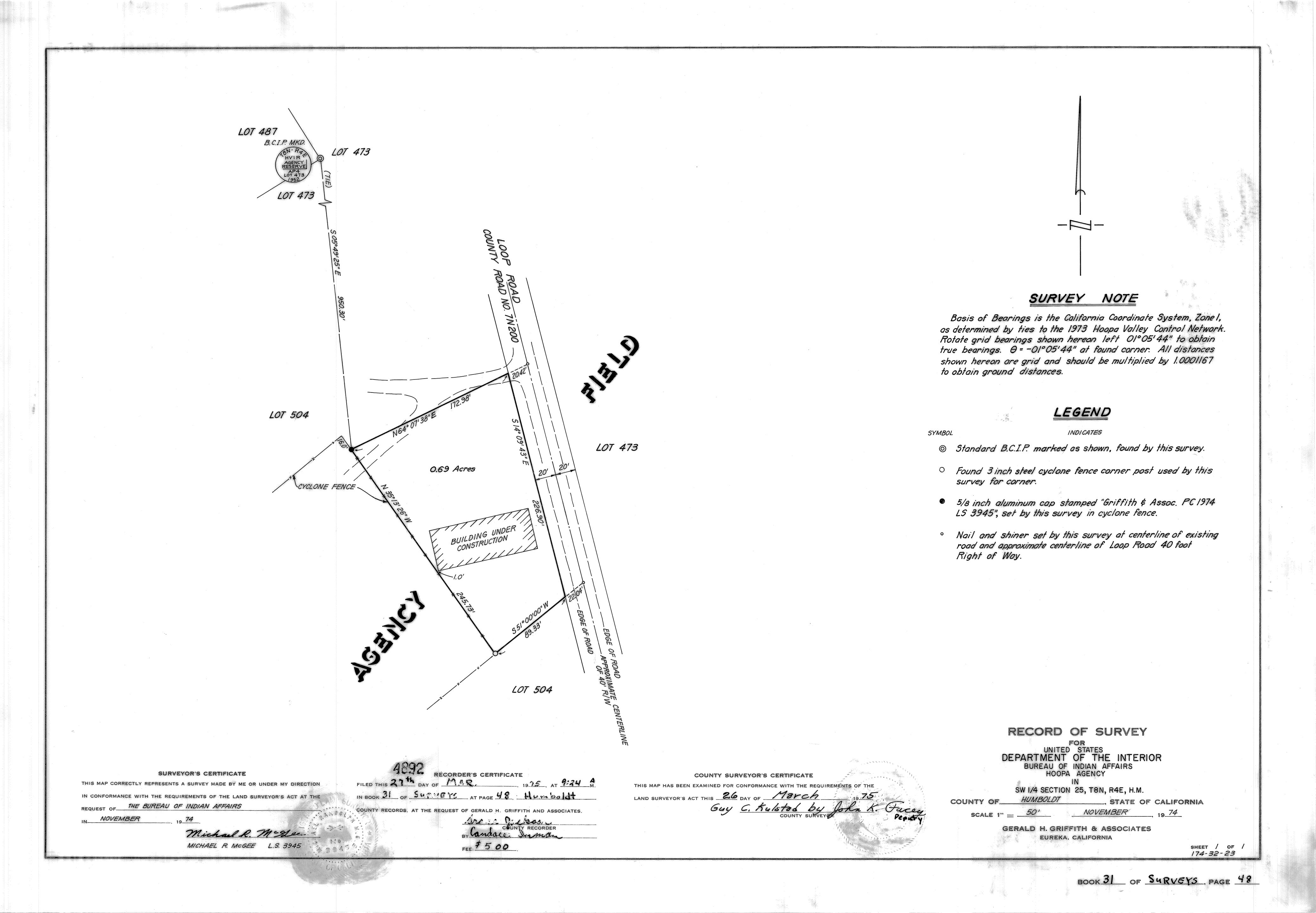 Book 31 Page 48 of Map Type RS