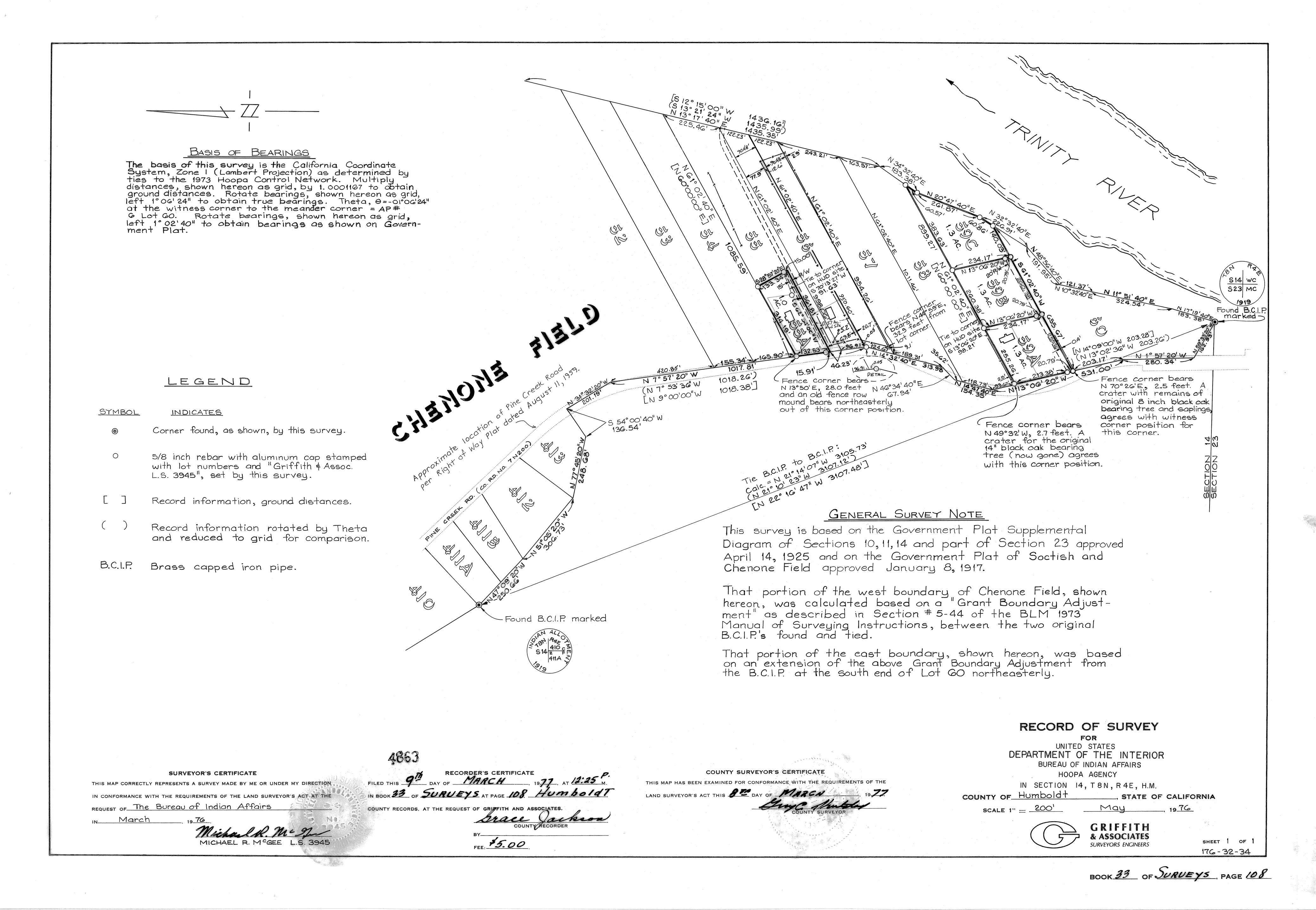 Book 33 Page 108 of Map Type RS