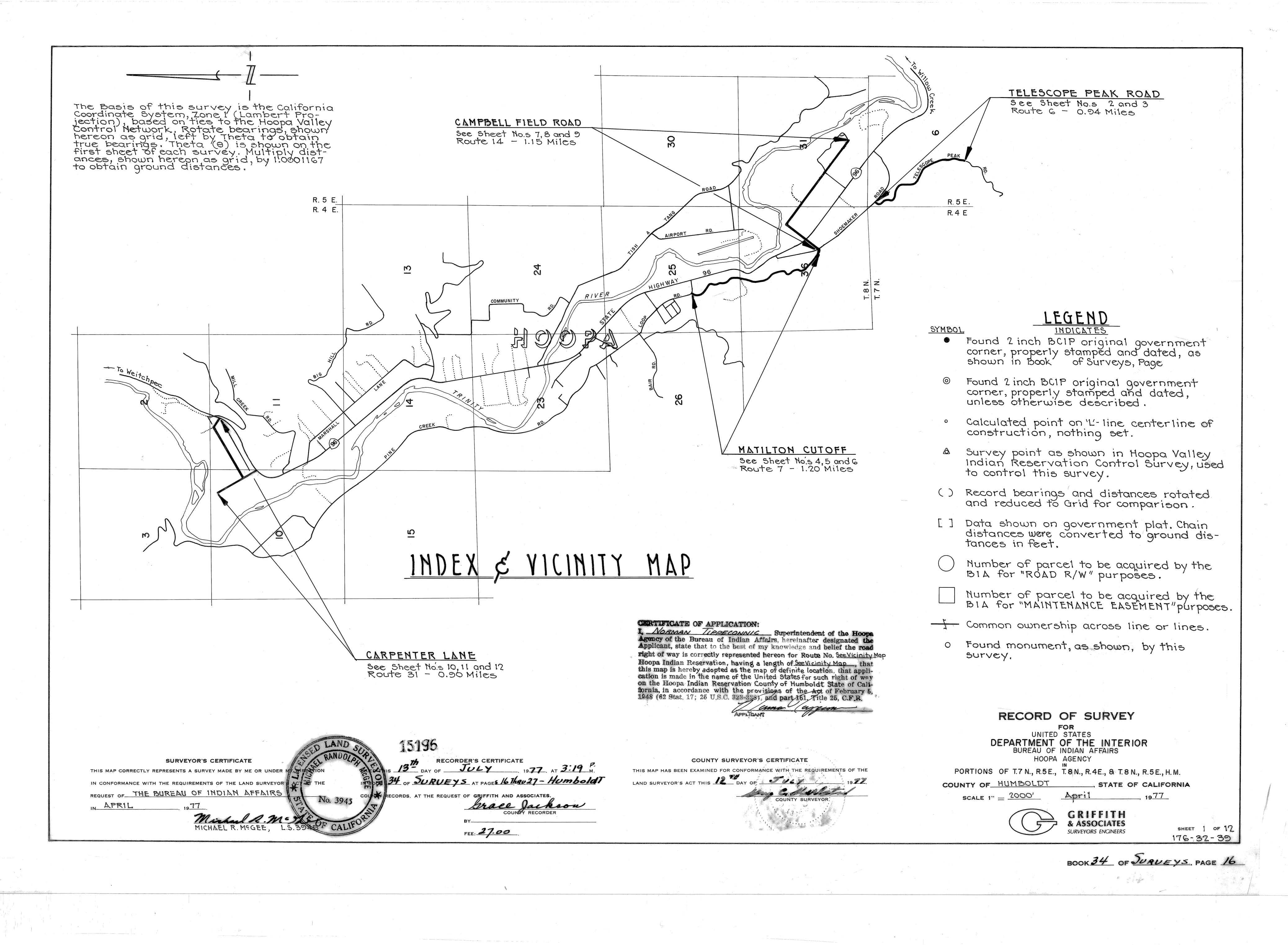 Book 34 Page 16 of Map Type RS