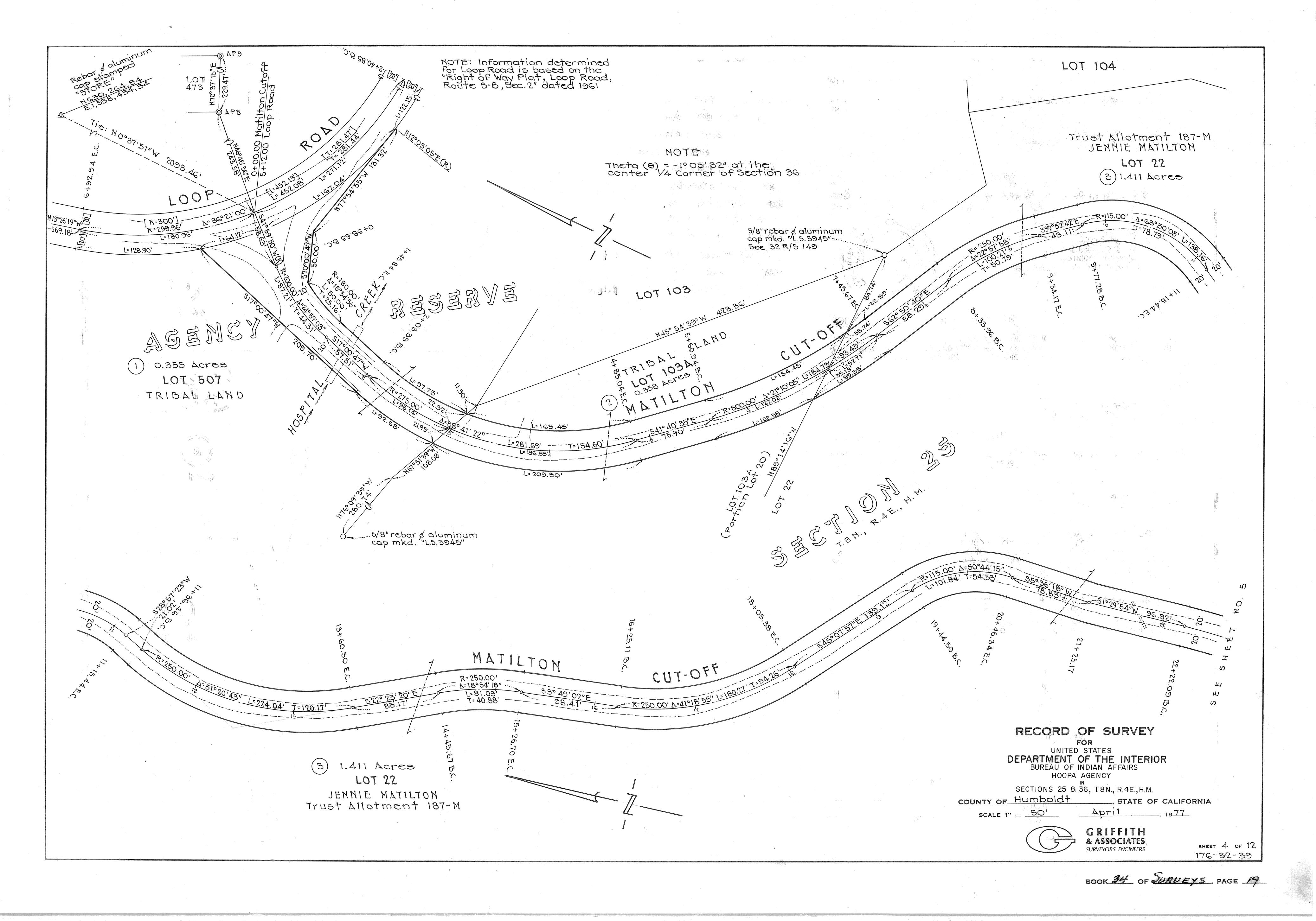 Book 34 Page 19 of Map Type RS