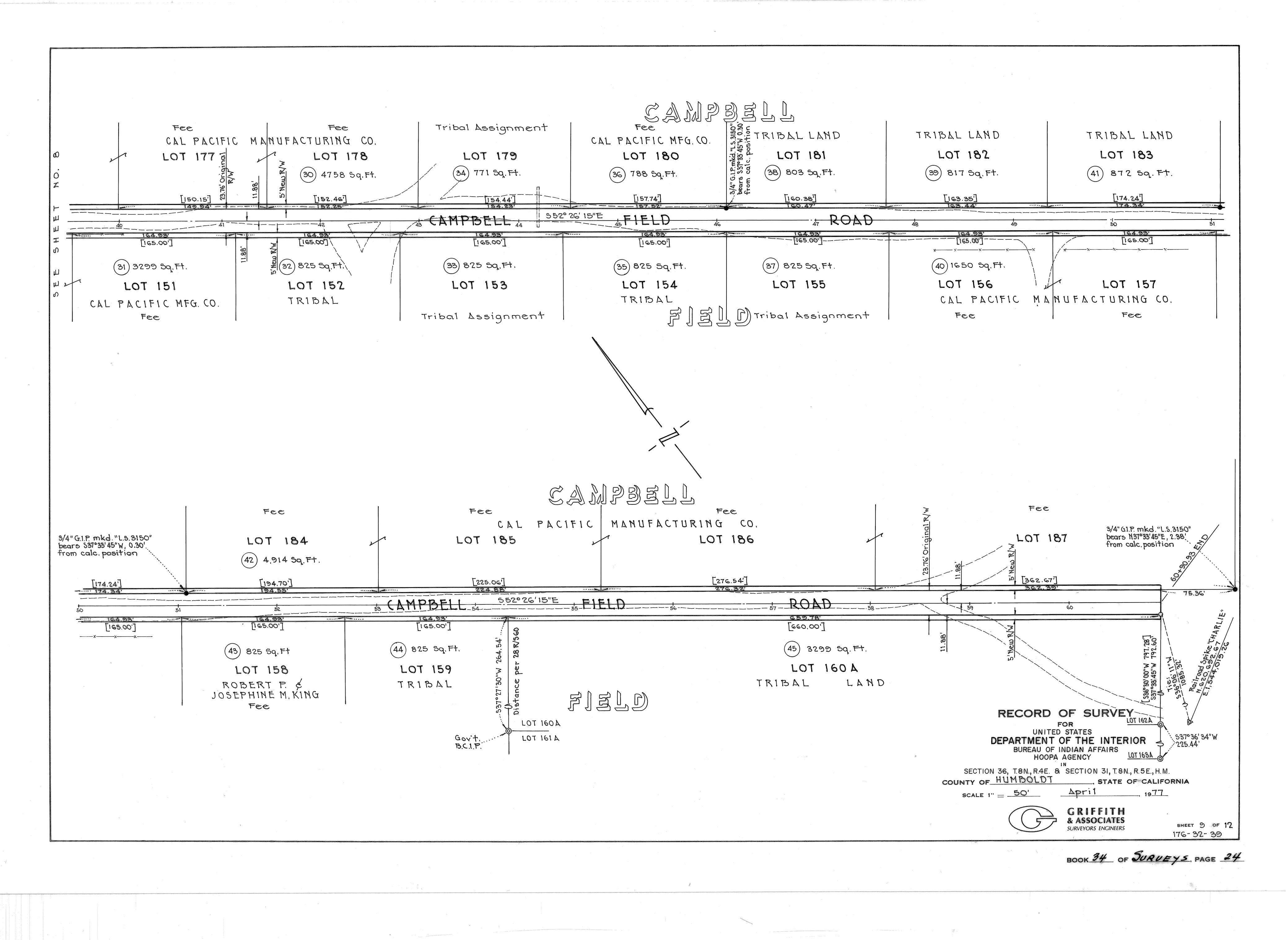 Book 34 Page 24 of Map Type RS