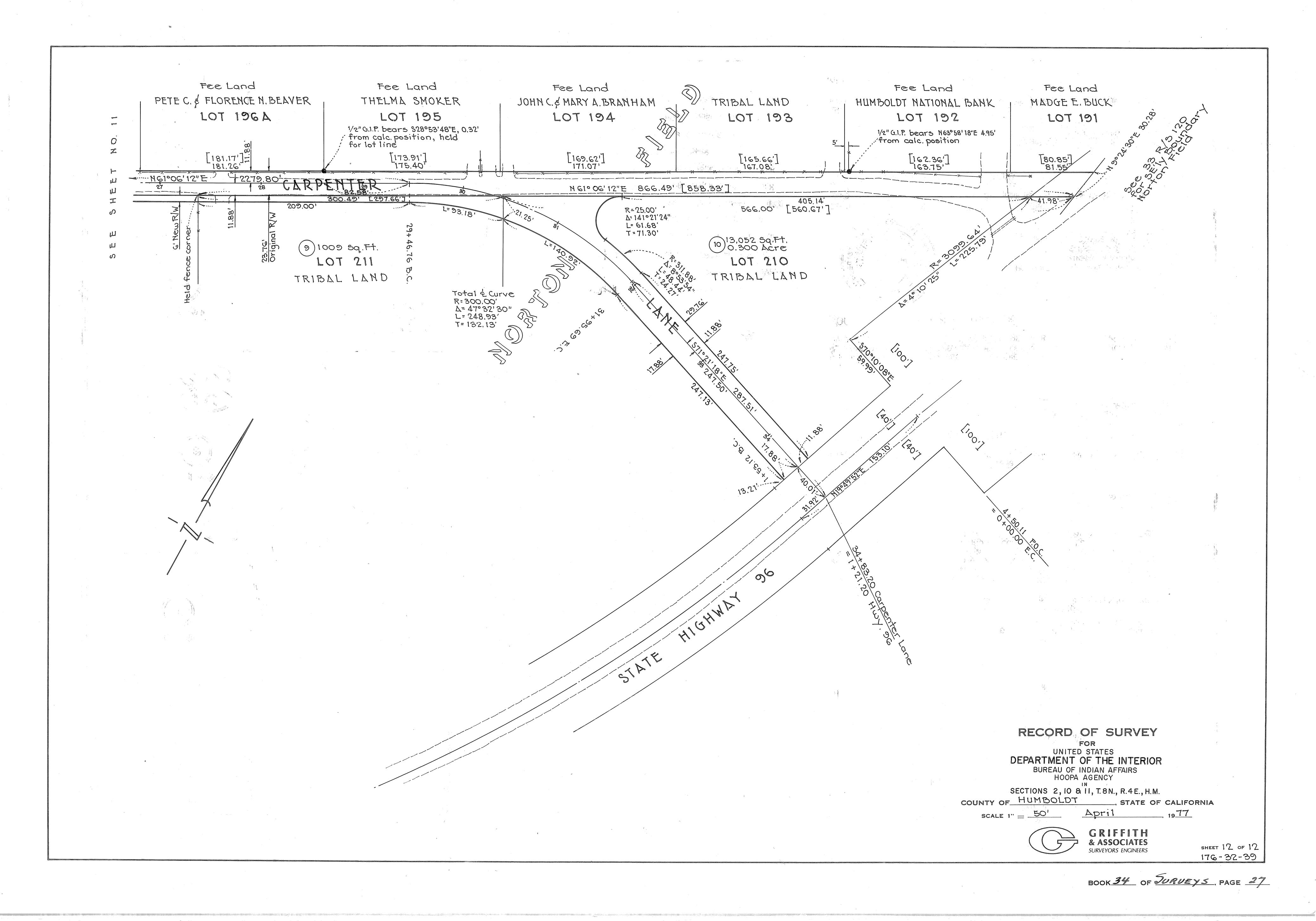 Book 34 Page 27 of Map Type RS