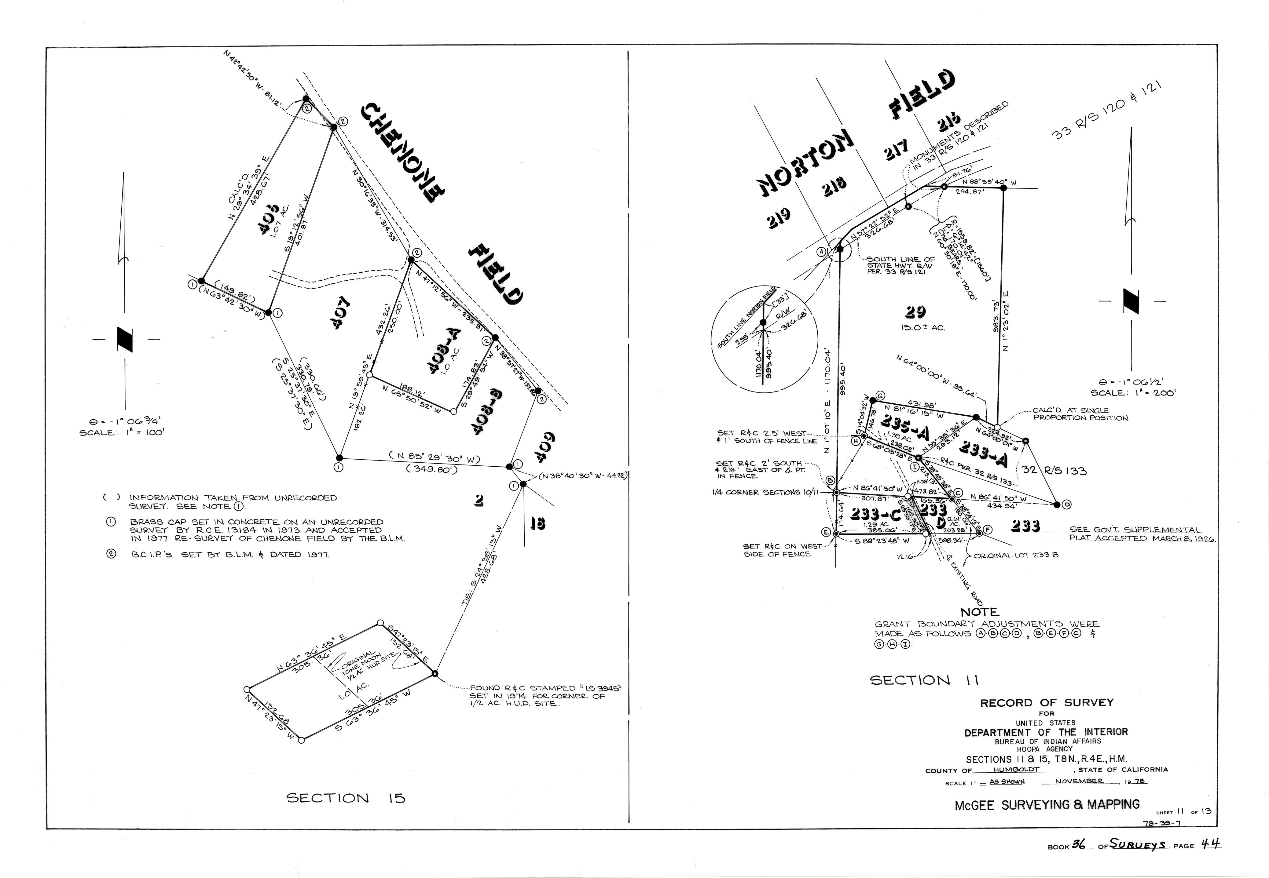 Book 36 Page 44 of Map Type RS