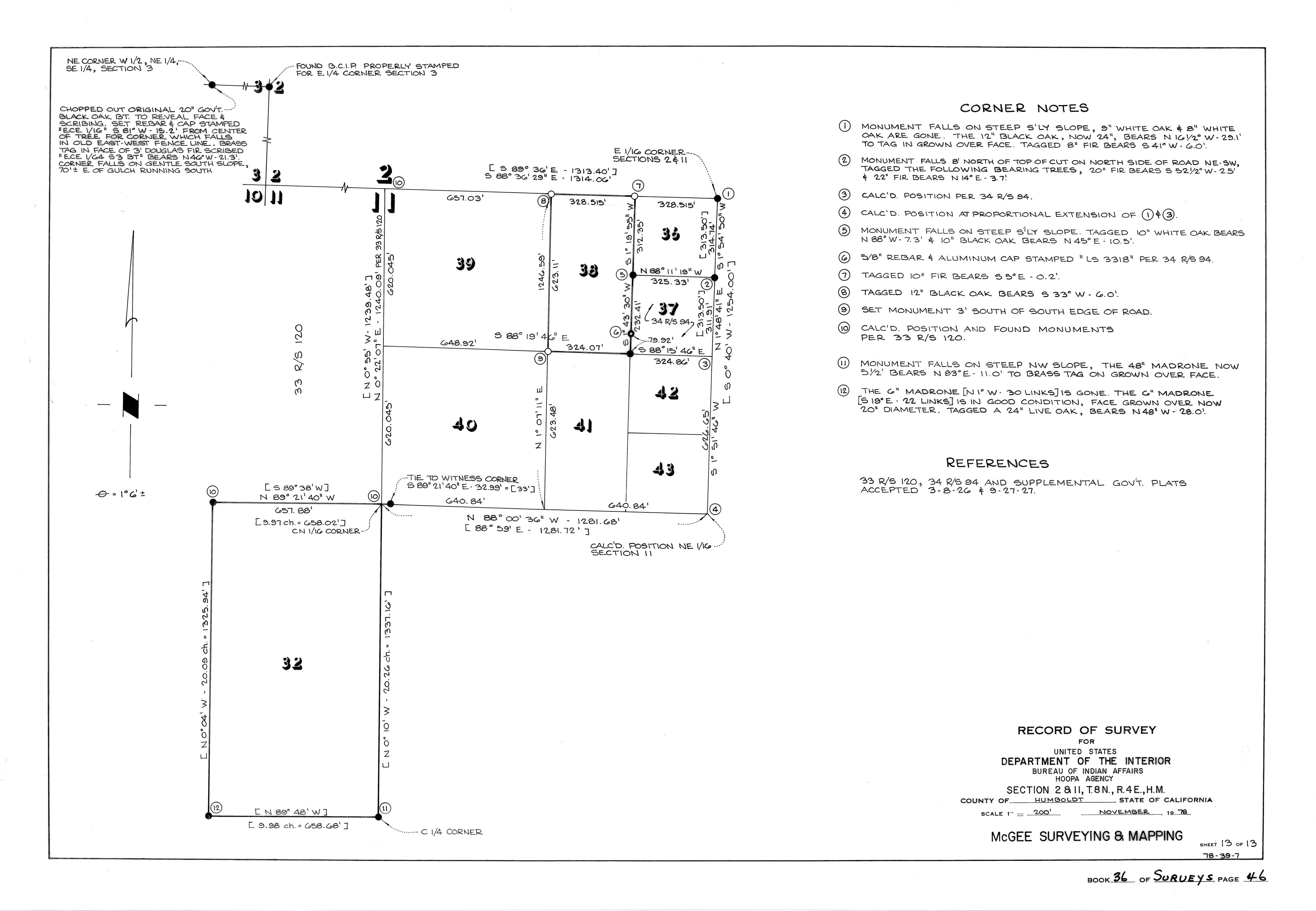 Book 36 Page 46 of Map Type RS