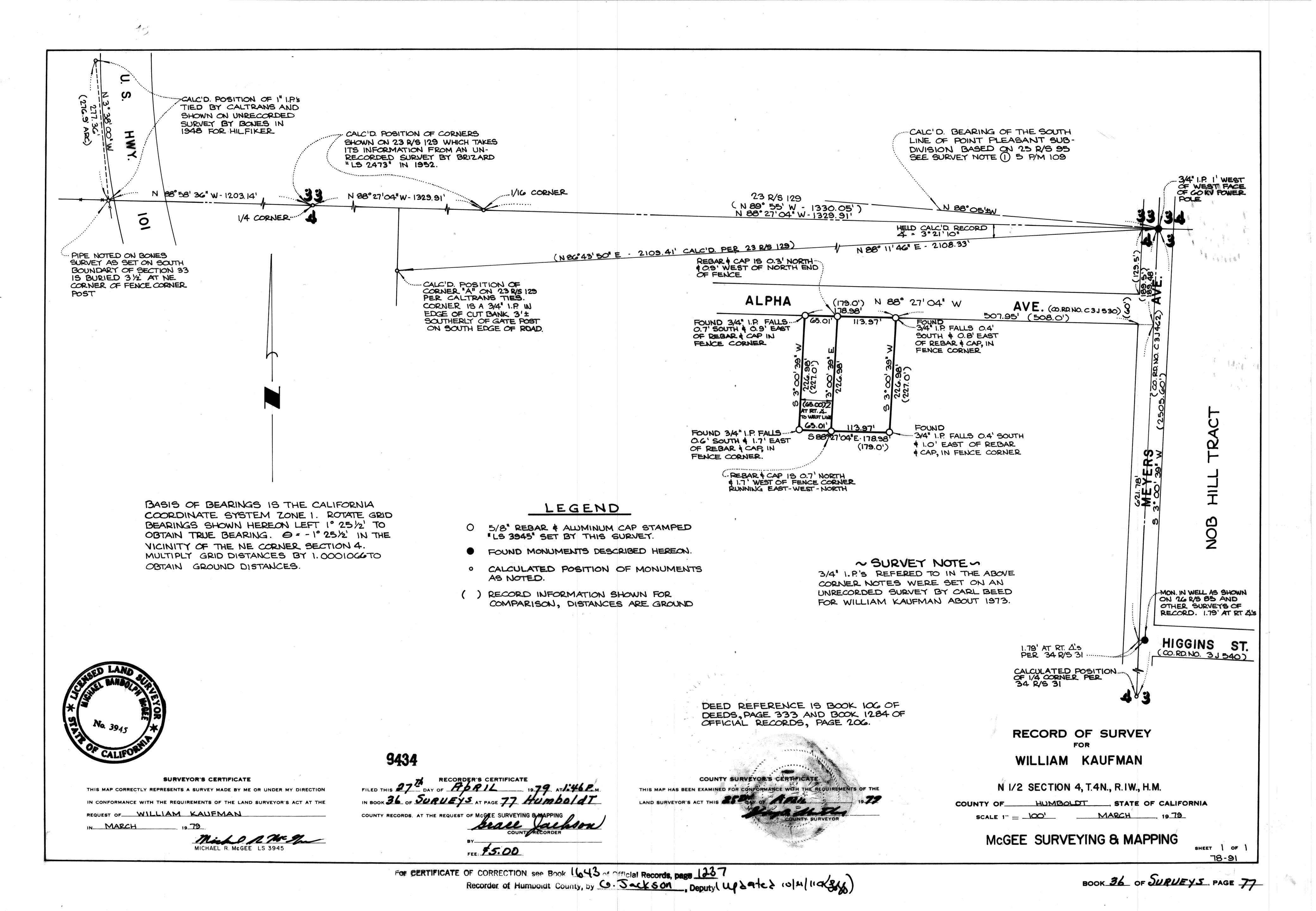 Book 36 Page 77 of Map Type RS