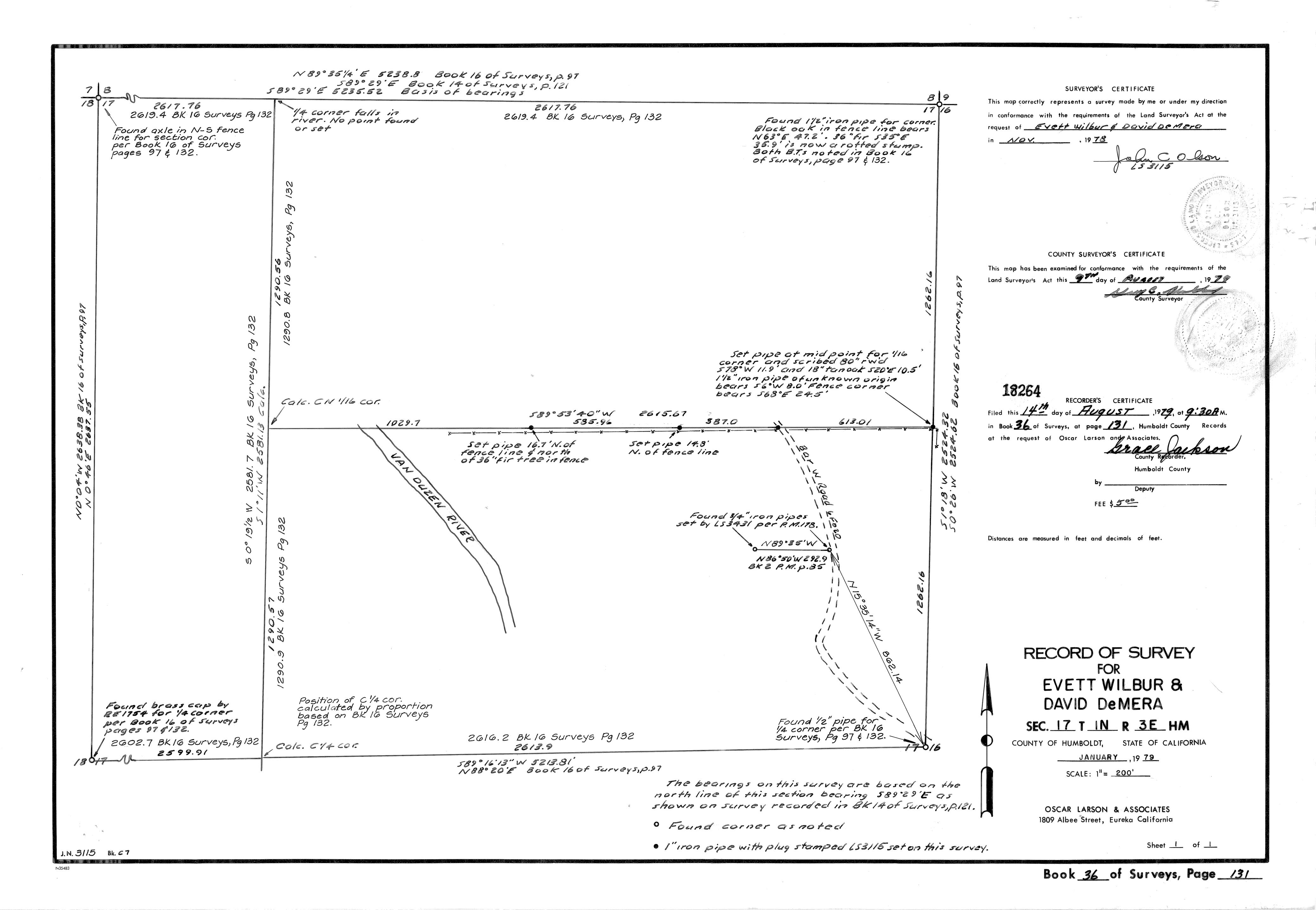 Book 36 Page 131 of Map Type RS