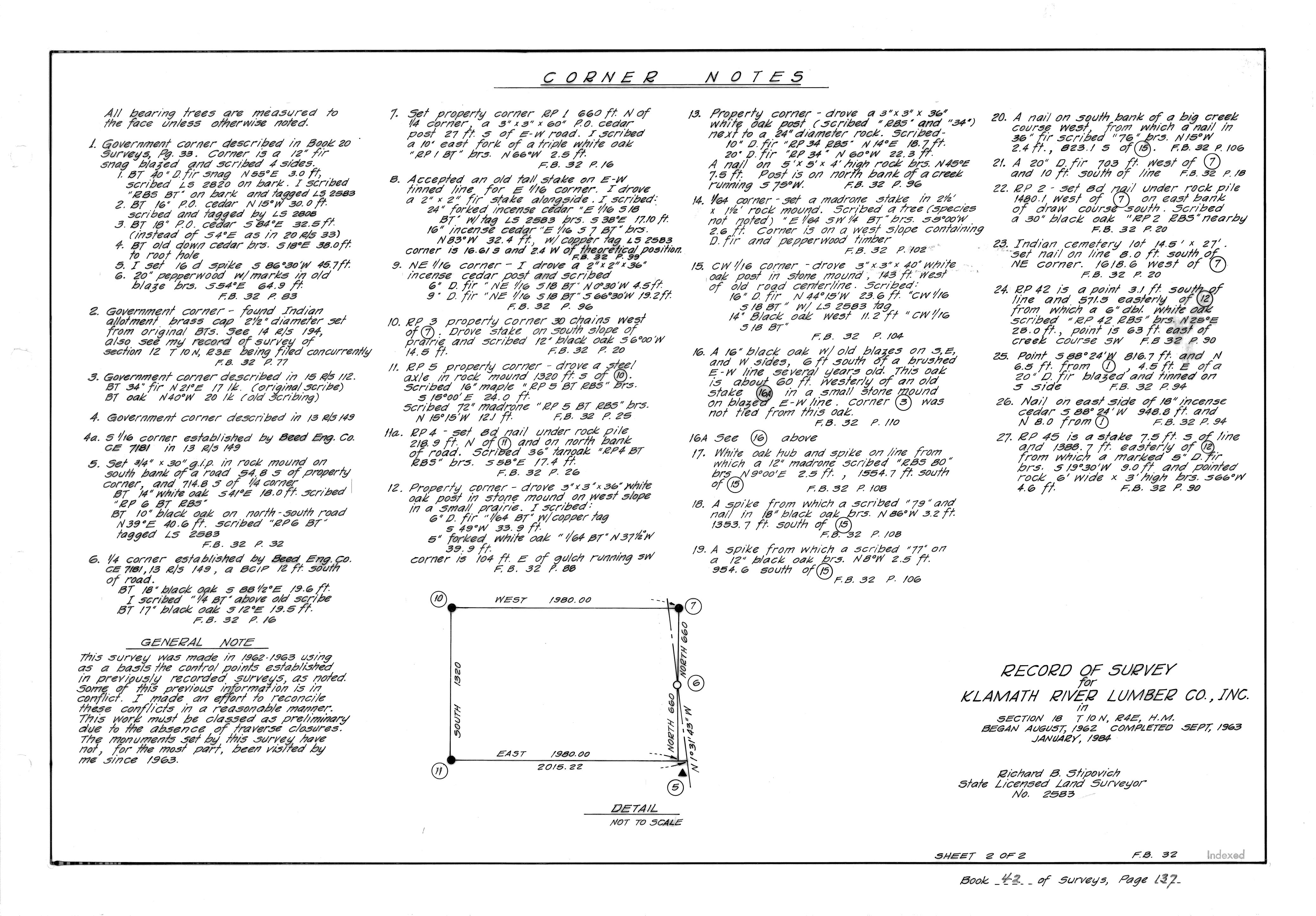 Book 42 Page 137 of Map Type RS