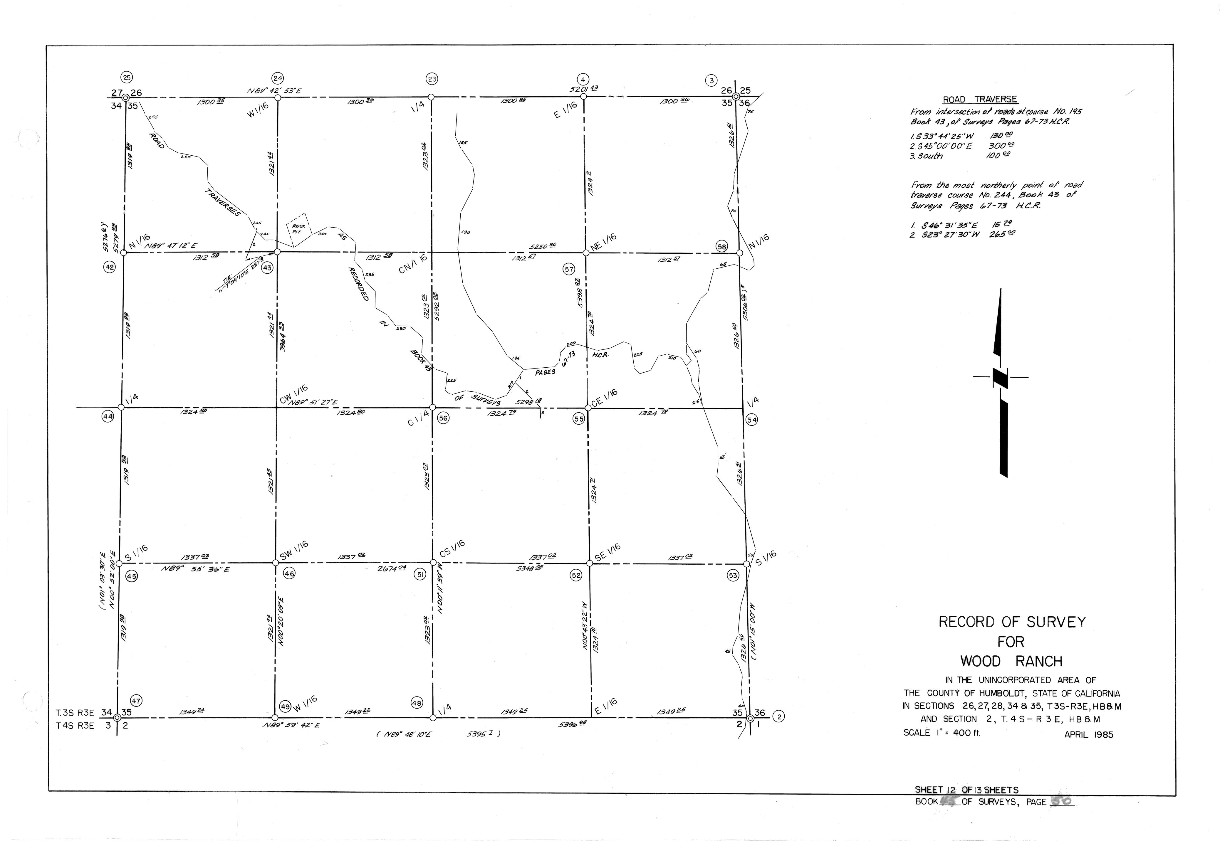 Book 45 Page 50 of Map Type RS