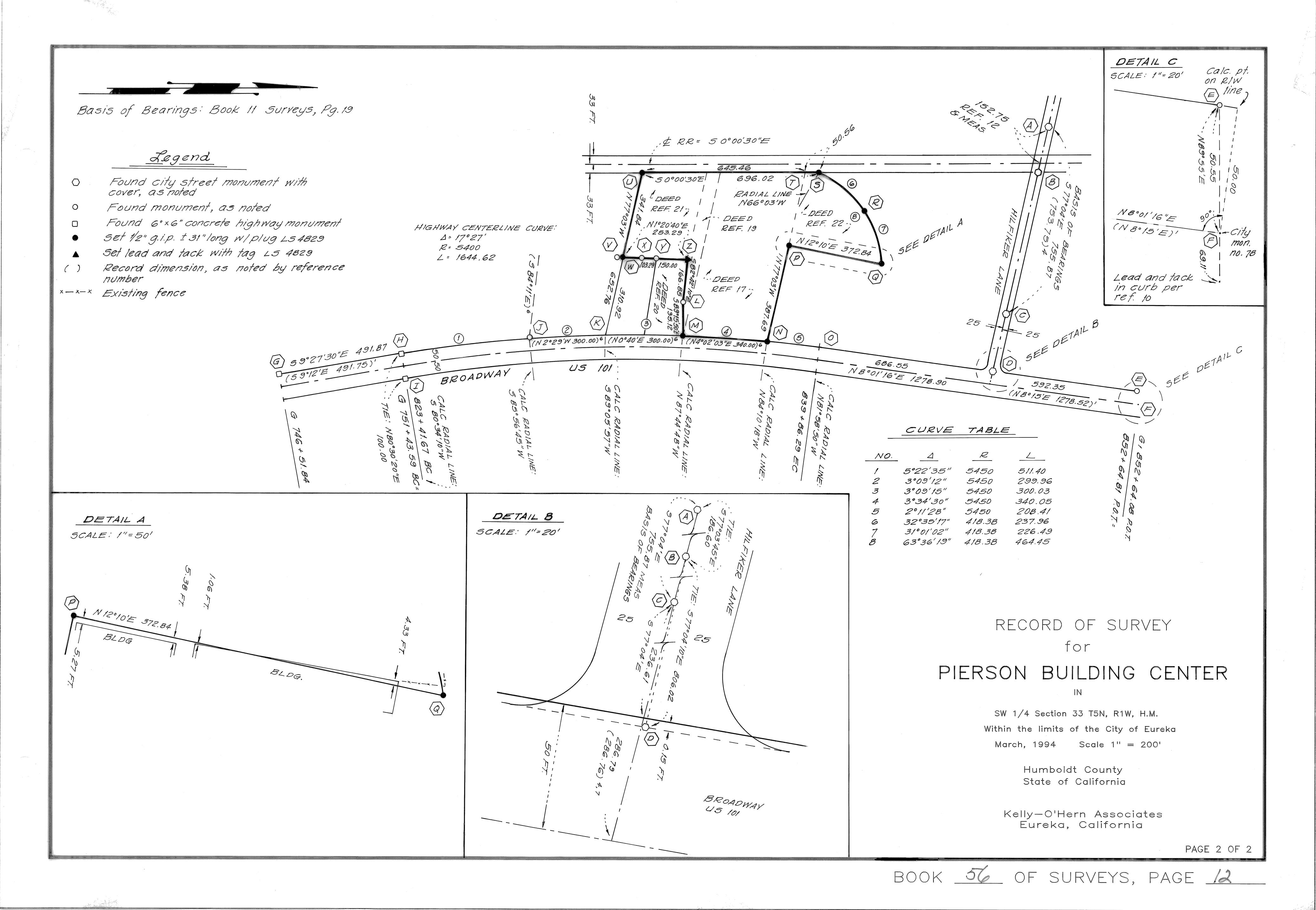 Book 56 Page 12 of Map Type RS