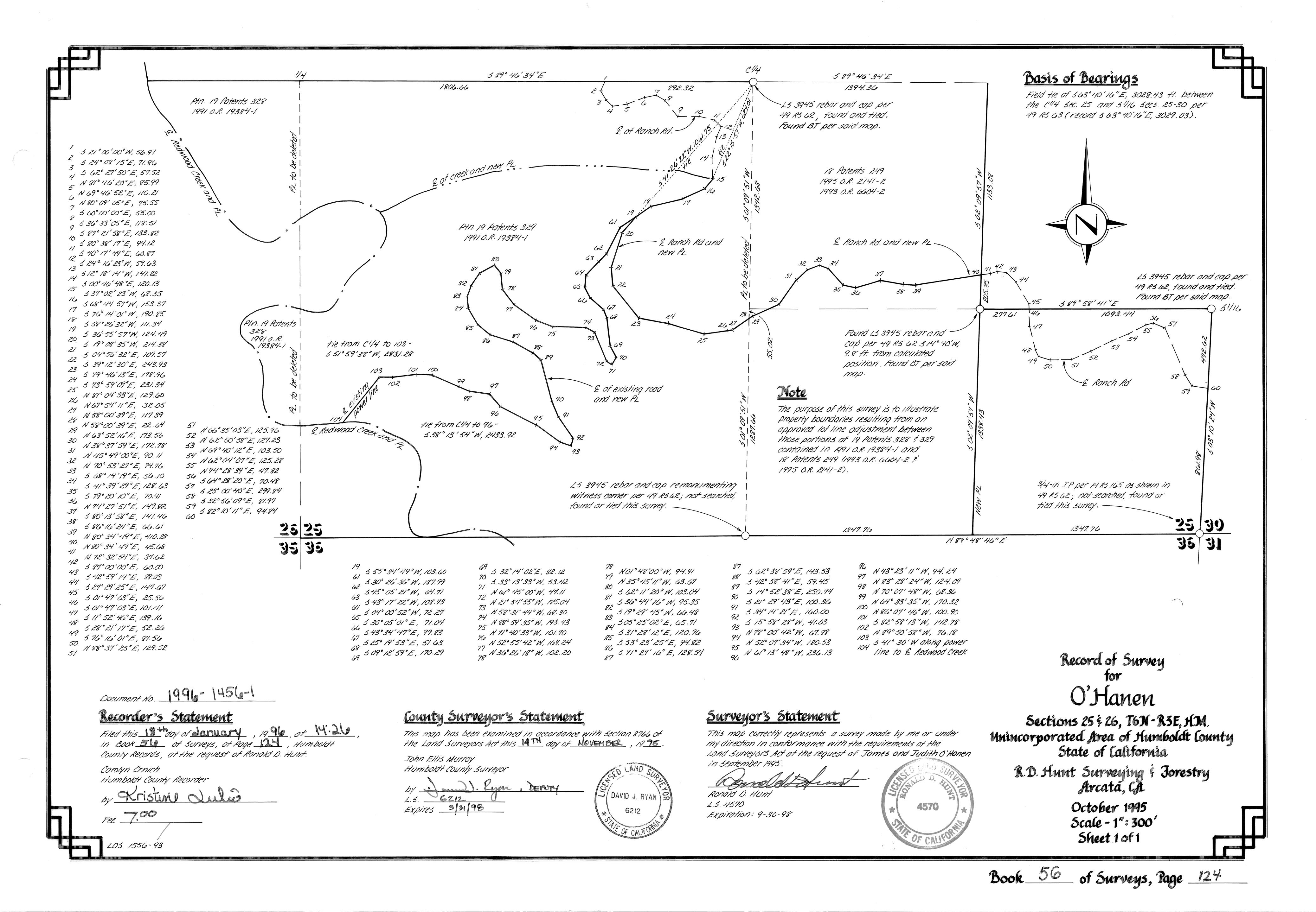 Book 56 Page 124 of Map Type RS