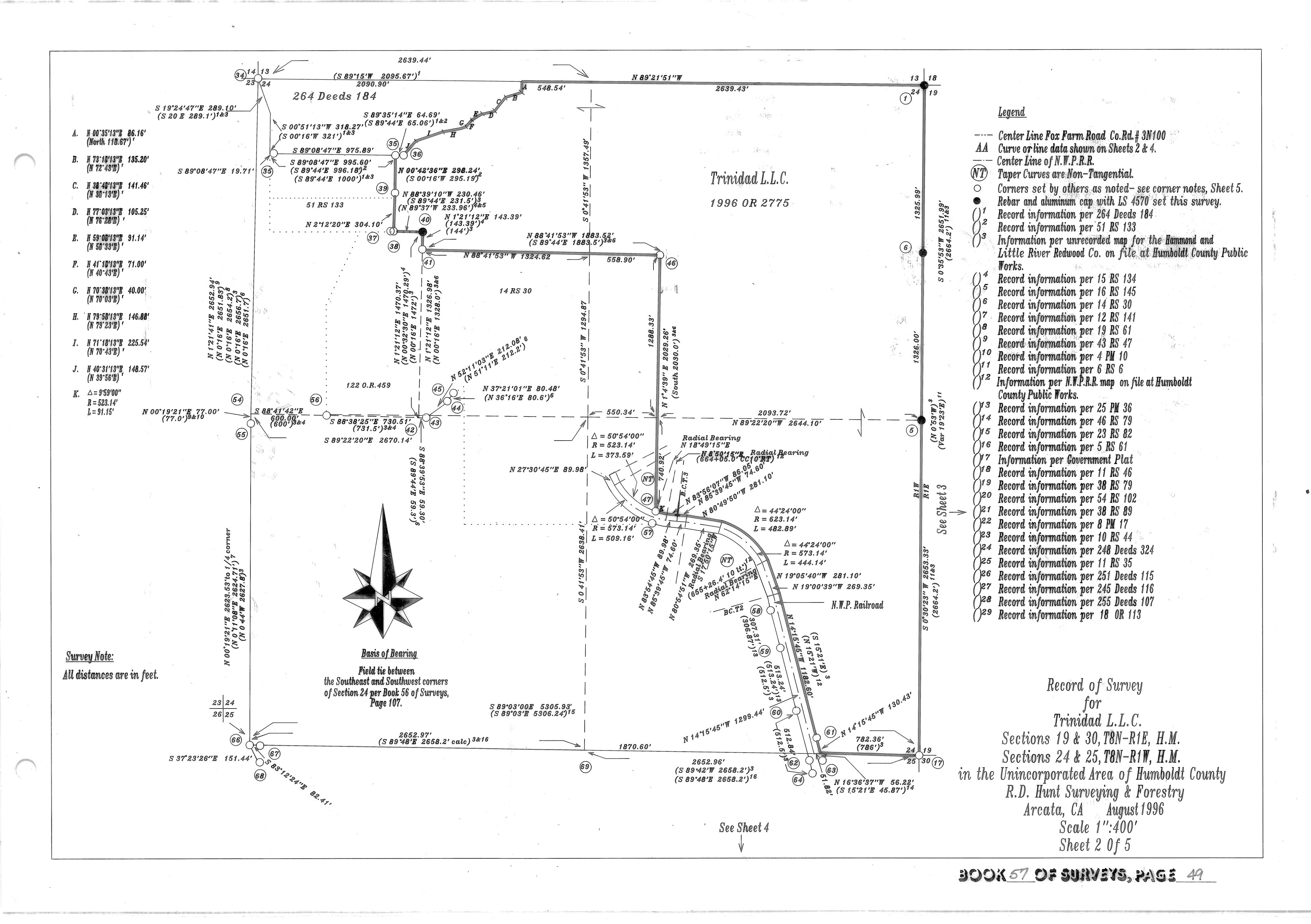 Book 57 Page 49 of Map Type RS