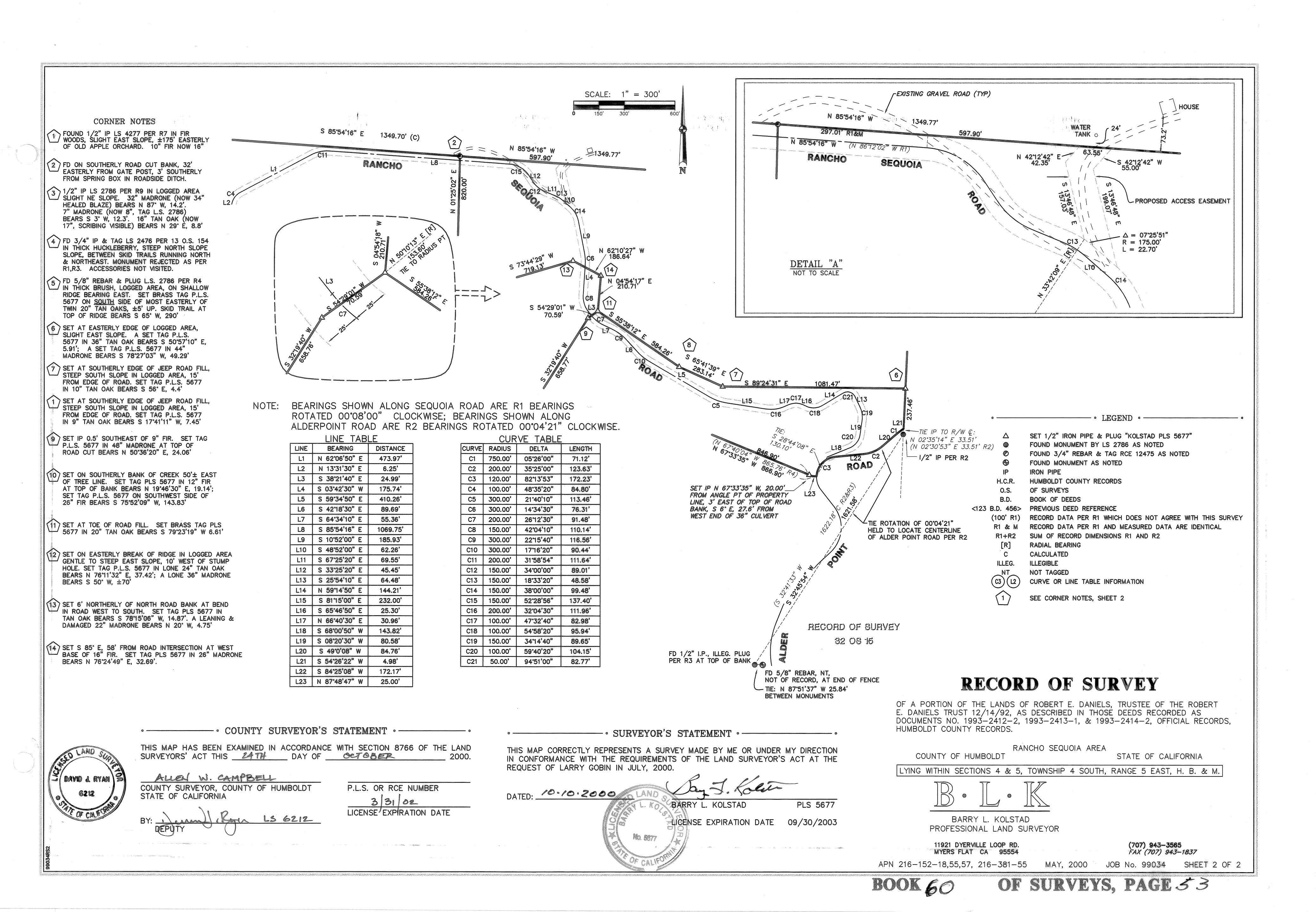 Book 60 Page 53 of Map Type RS