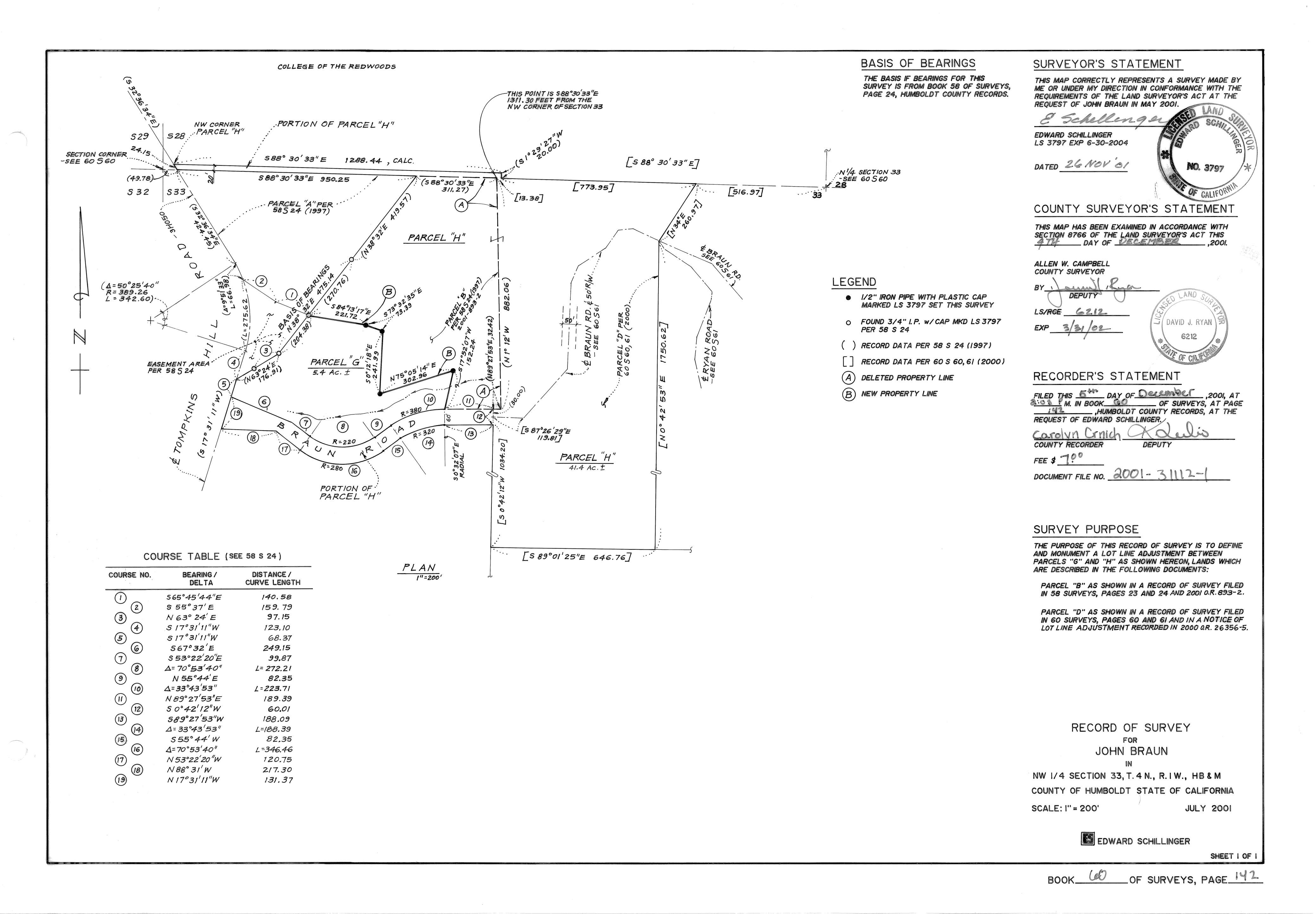 Book 60 Page 142 of Map Type RS