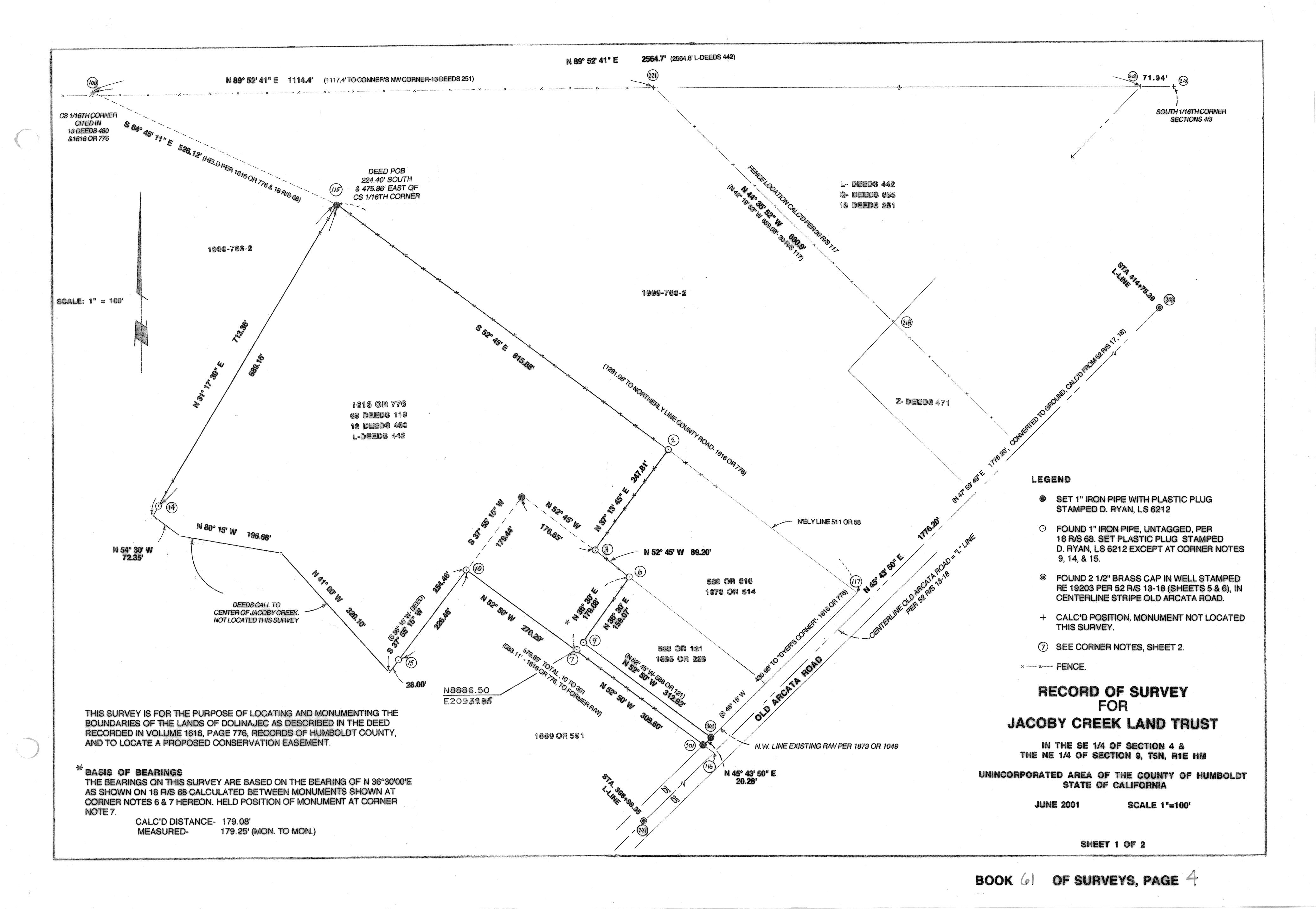 Book 61 Page 4 of Map Type RS