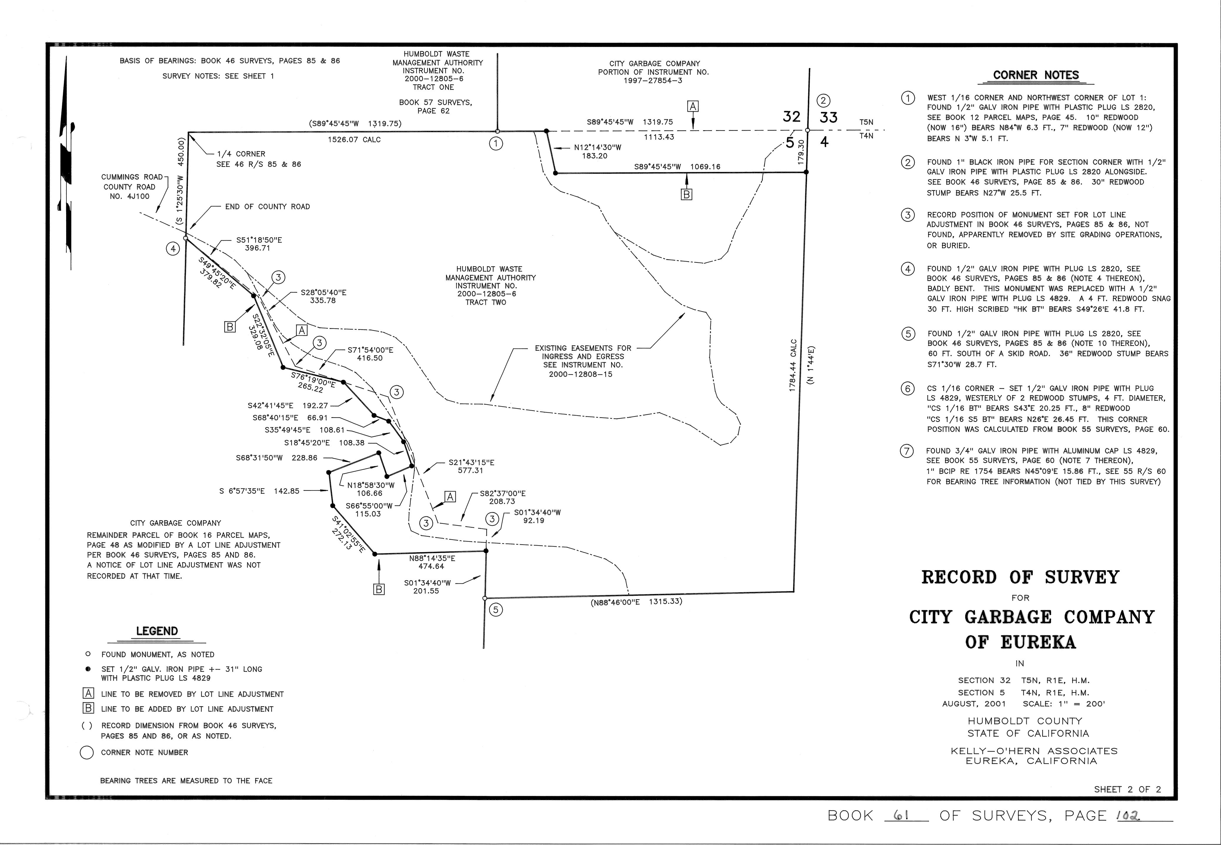 Book 61 Page 102 of Map Type RS