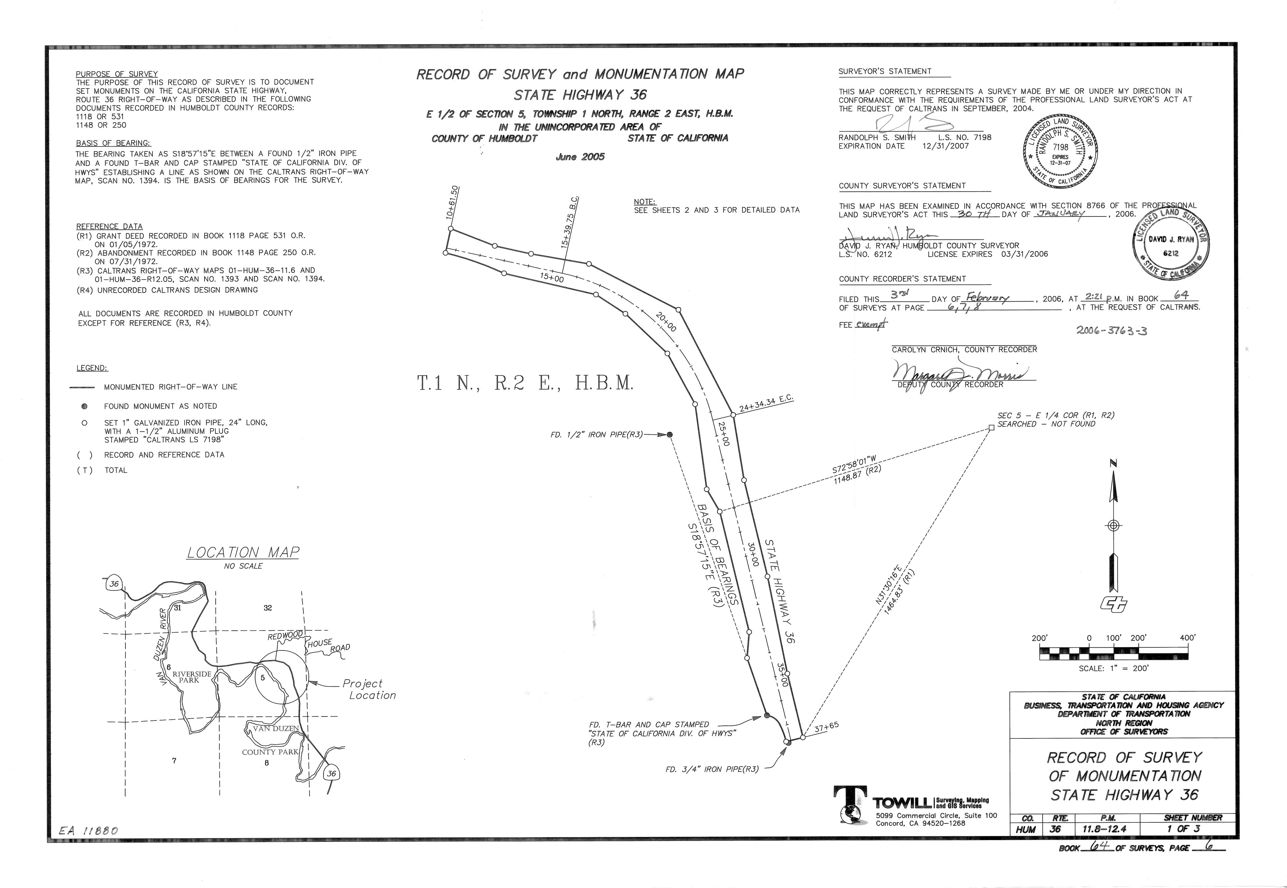 Book 64 Page 6 of Map Type RS