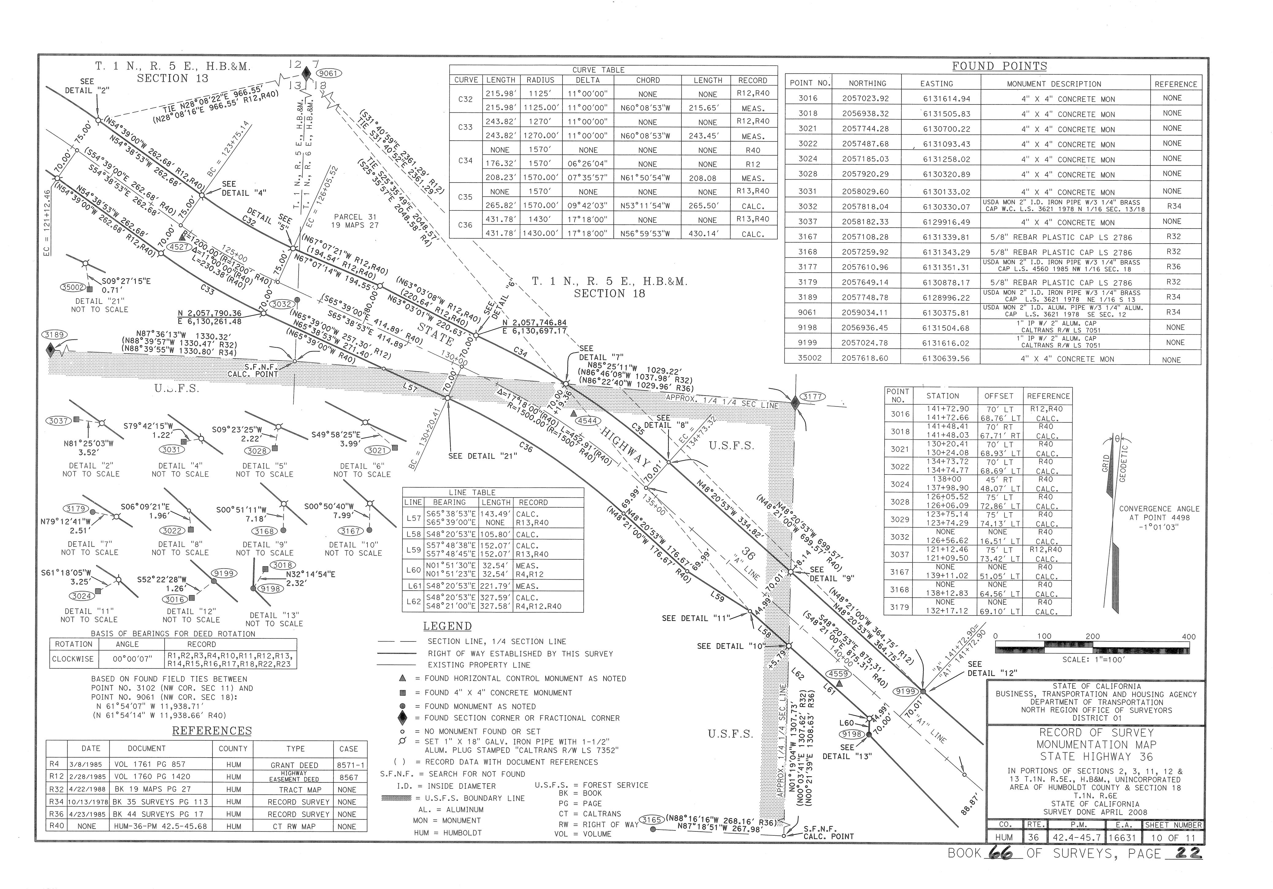 Book 66 Page 22 of Map Type RS