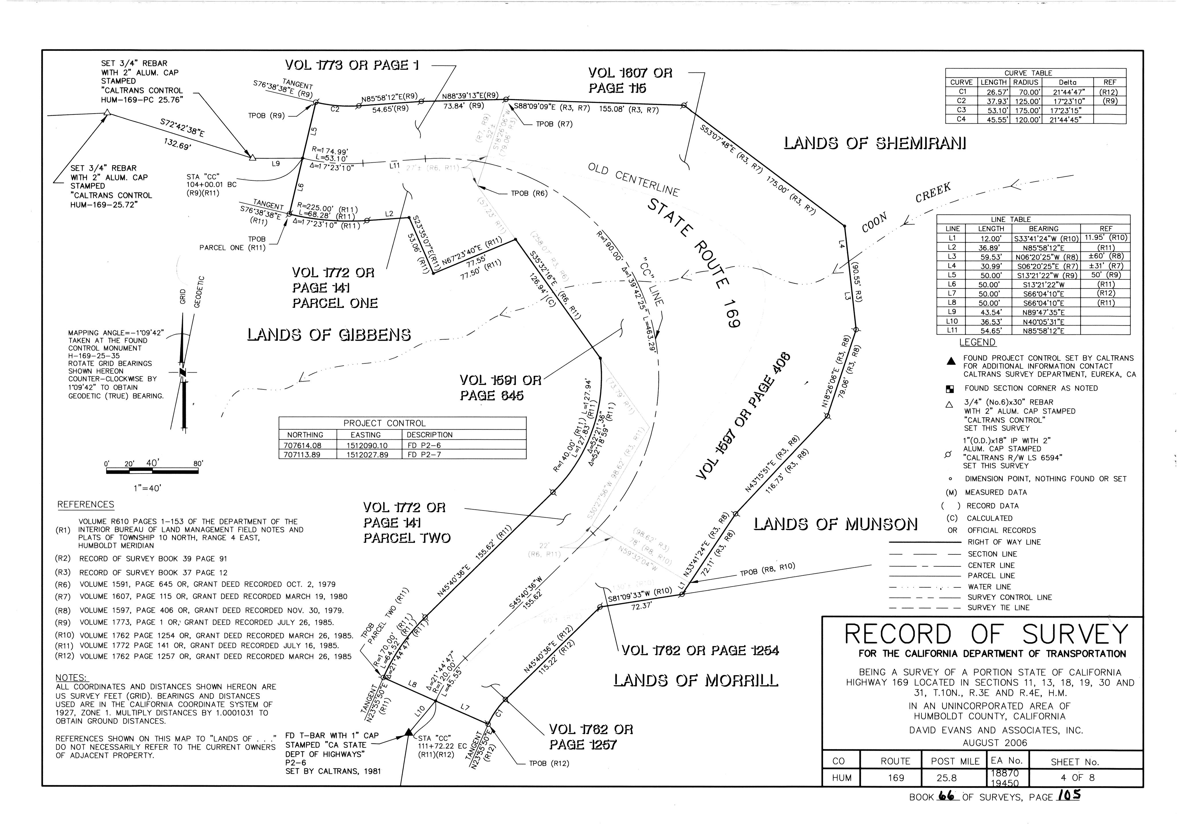 Book 66 Page 105 of Map Type RS