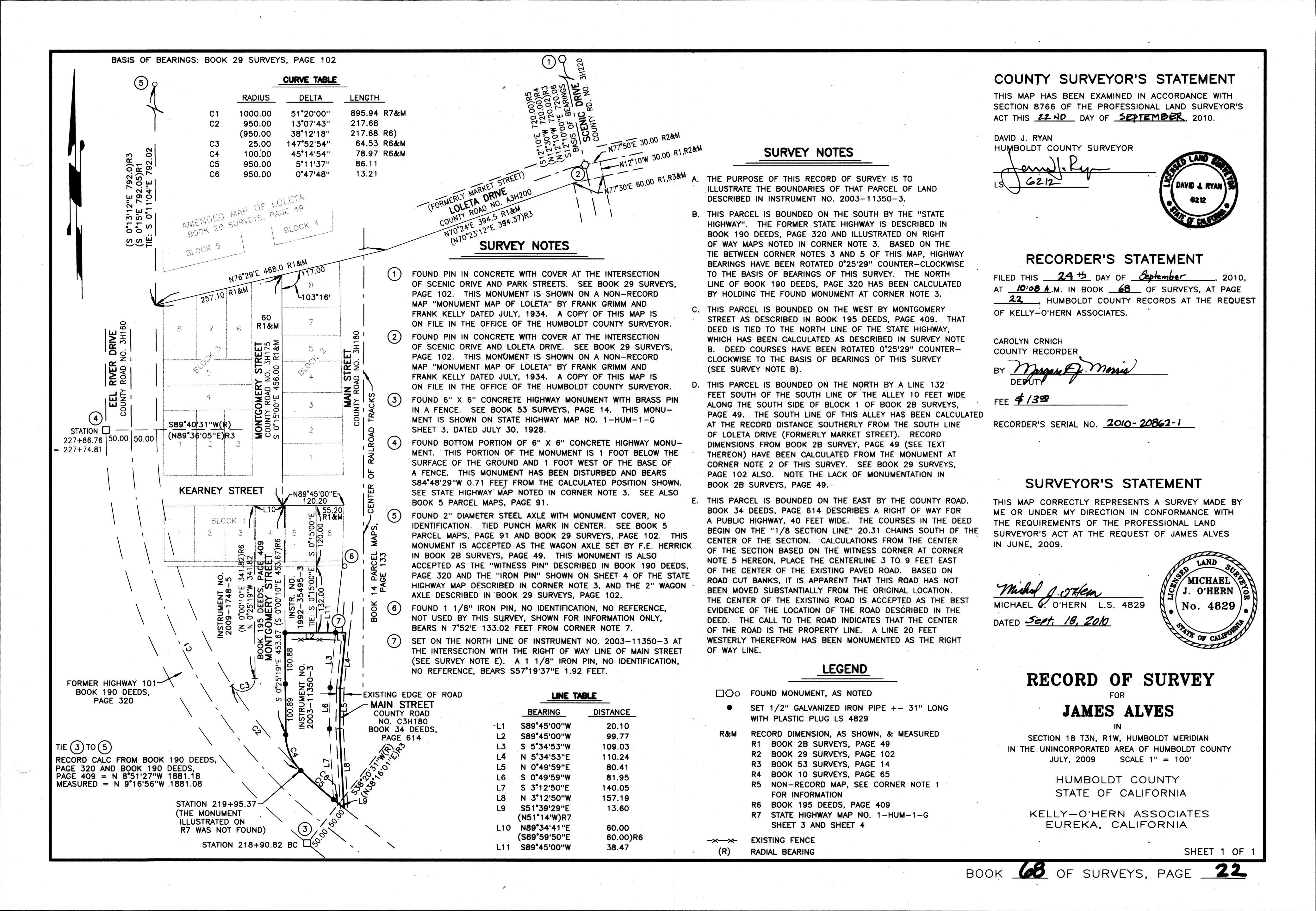 Book 68 Page 22 of Map Type RS
