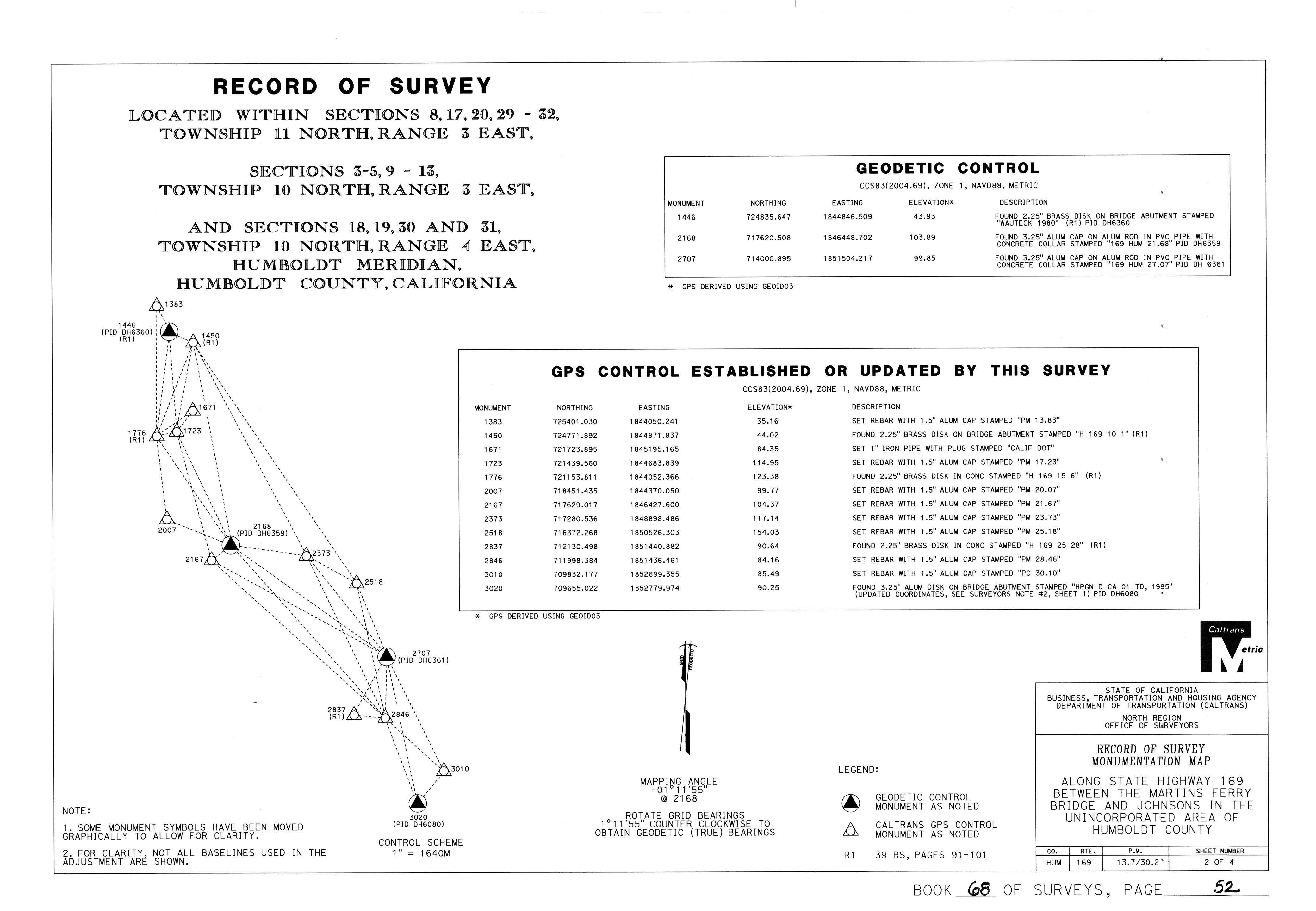 Book 68 Page 52 of Map Type RS
