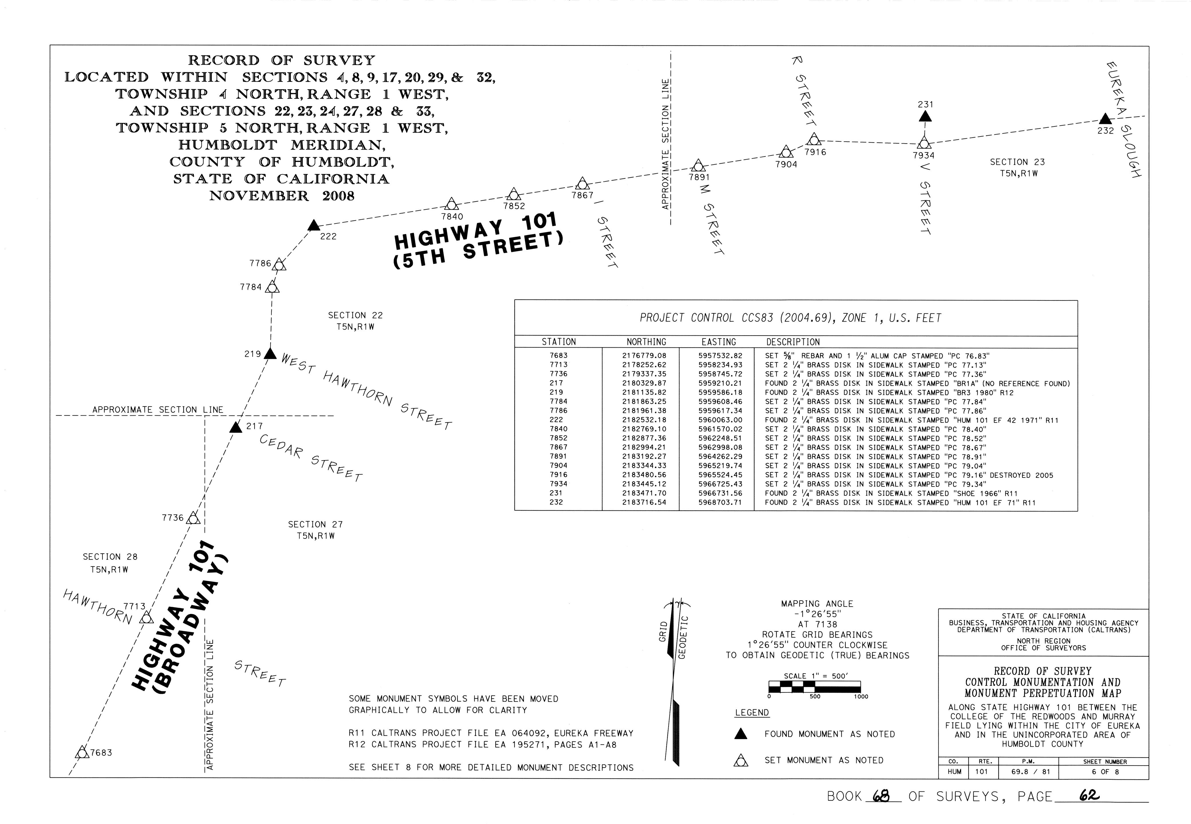 Book 68 Page 62 of Map Type RS