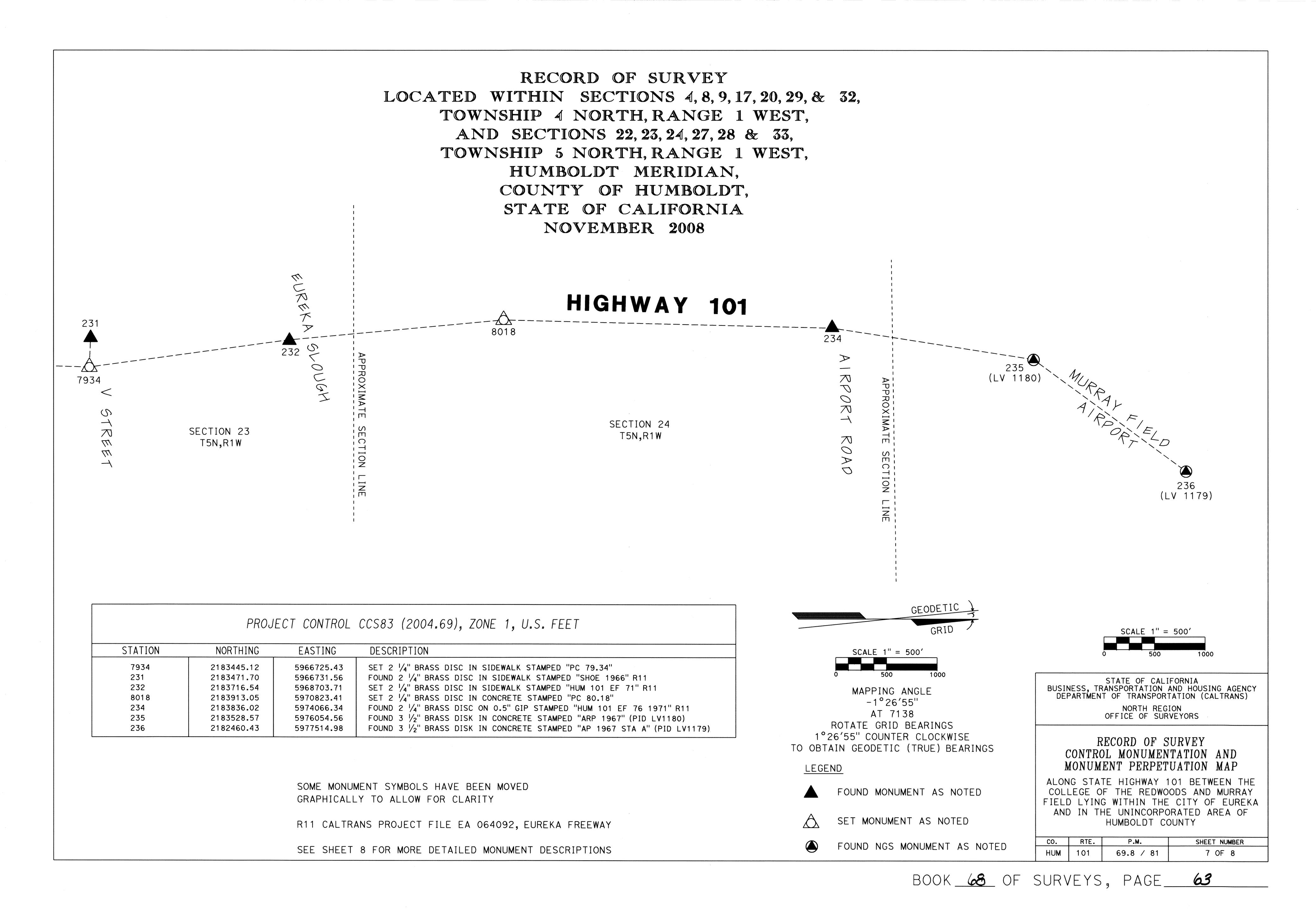 Book 68 Page 63 of Map Type RS