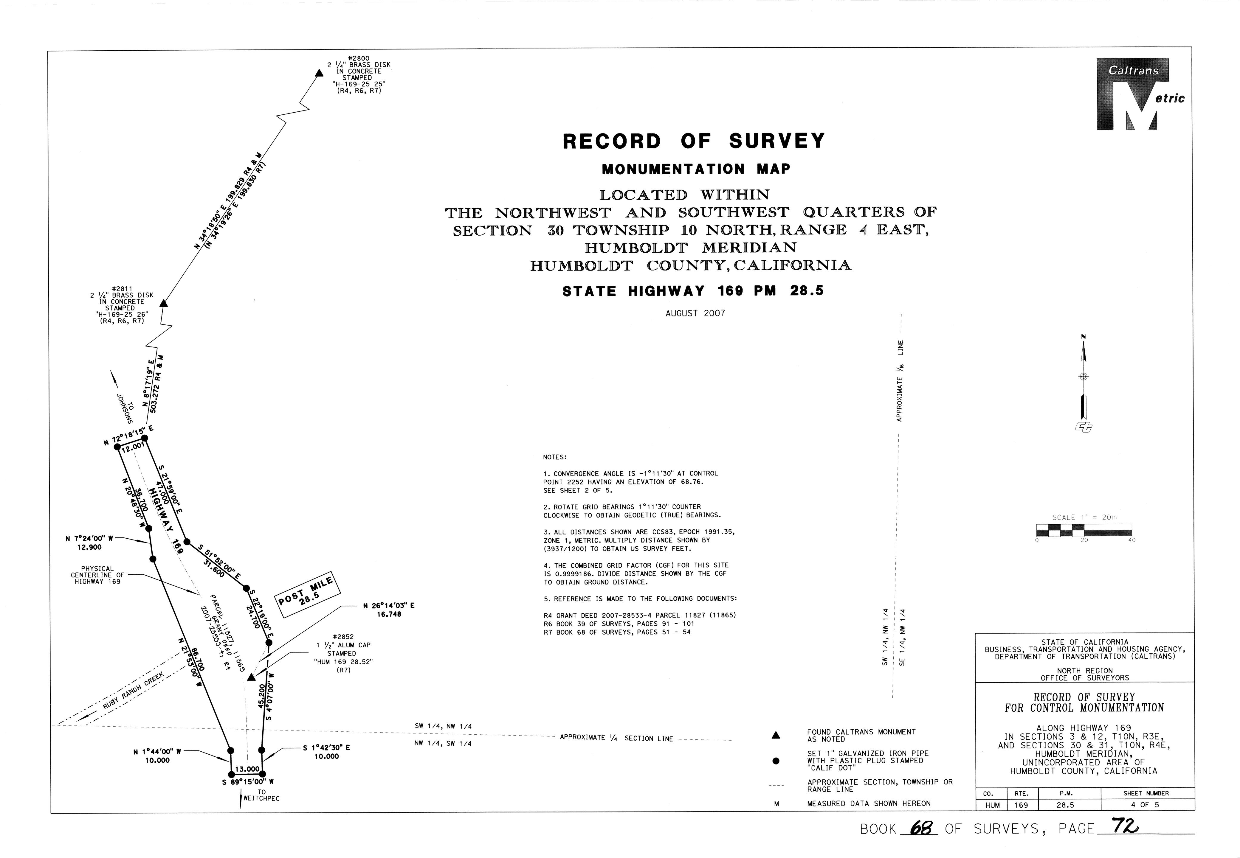 Book 68 Page 72 of Map Type RS