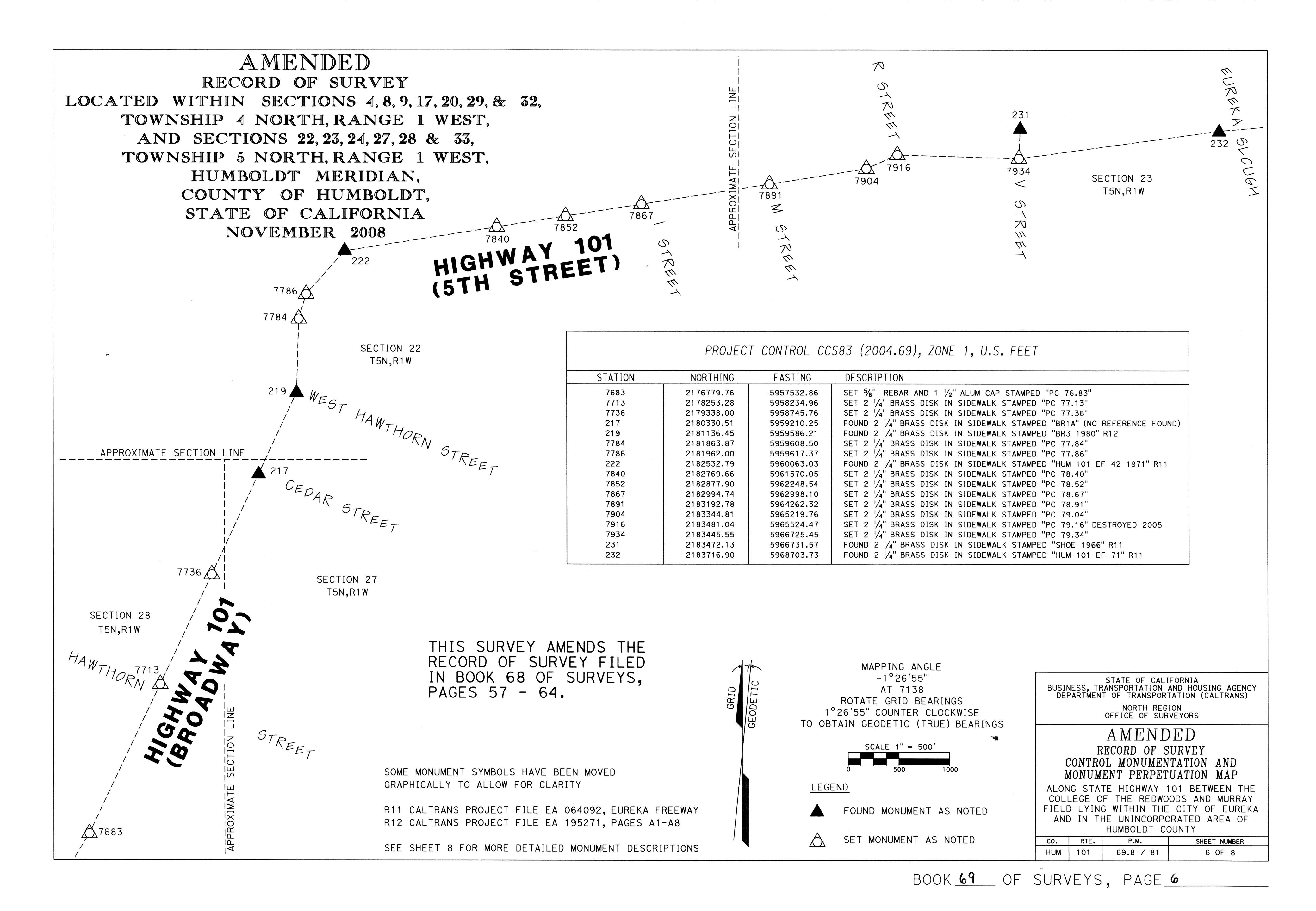 Book 69 Page 6 of Map Type RS