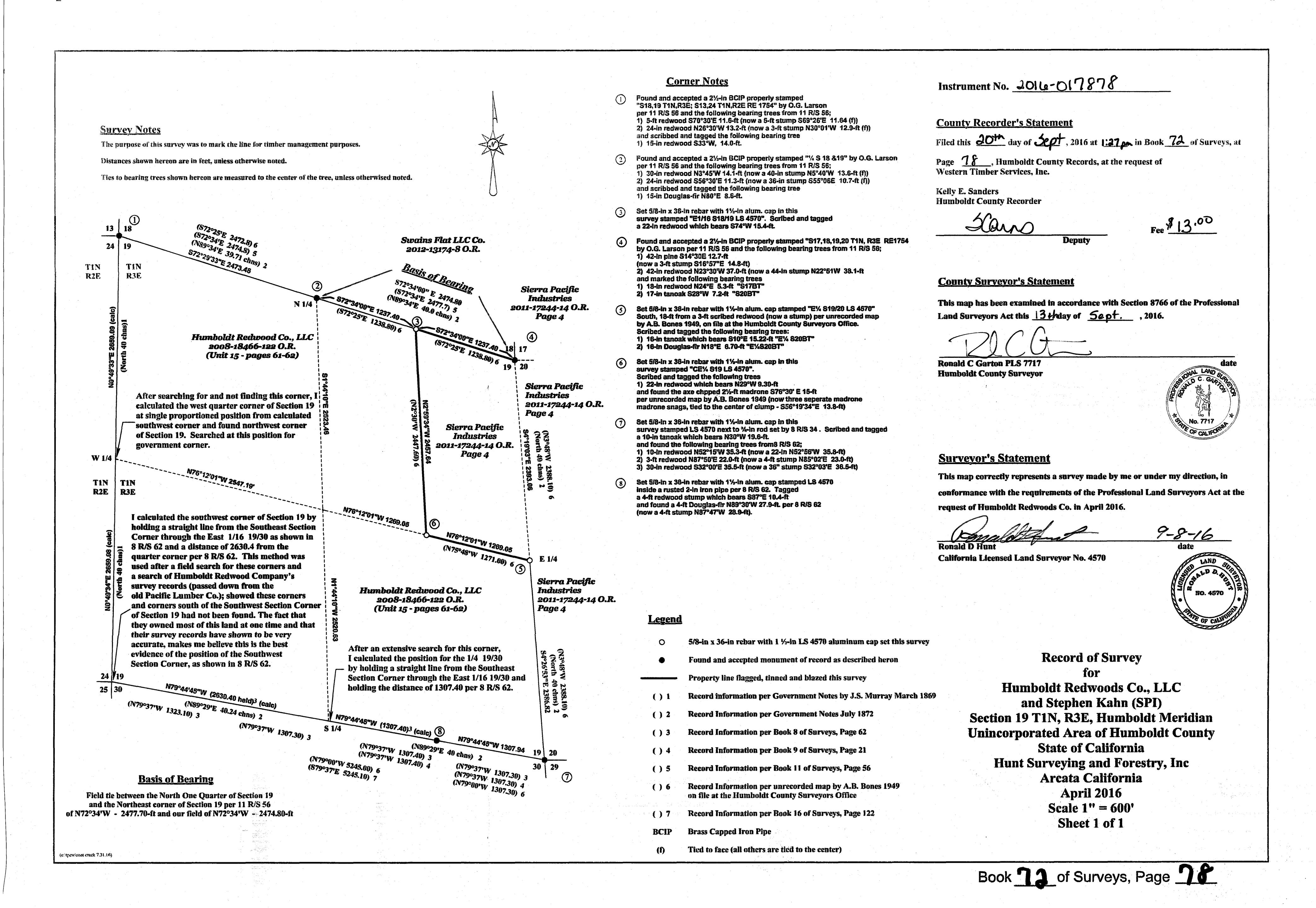 Book 72 Page 78 of Map Type RS