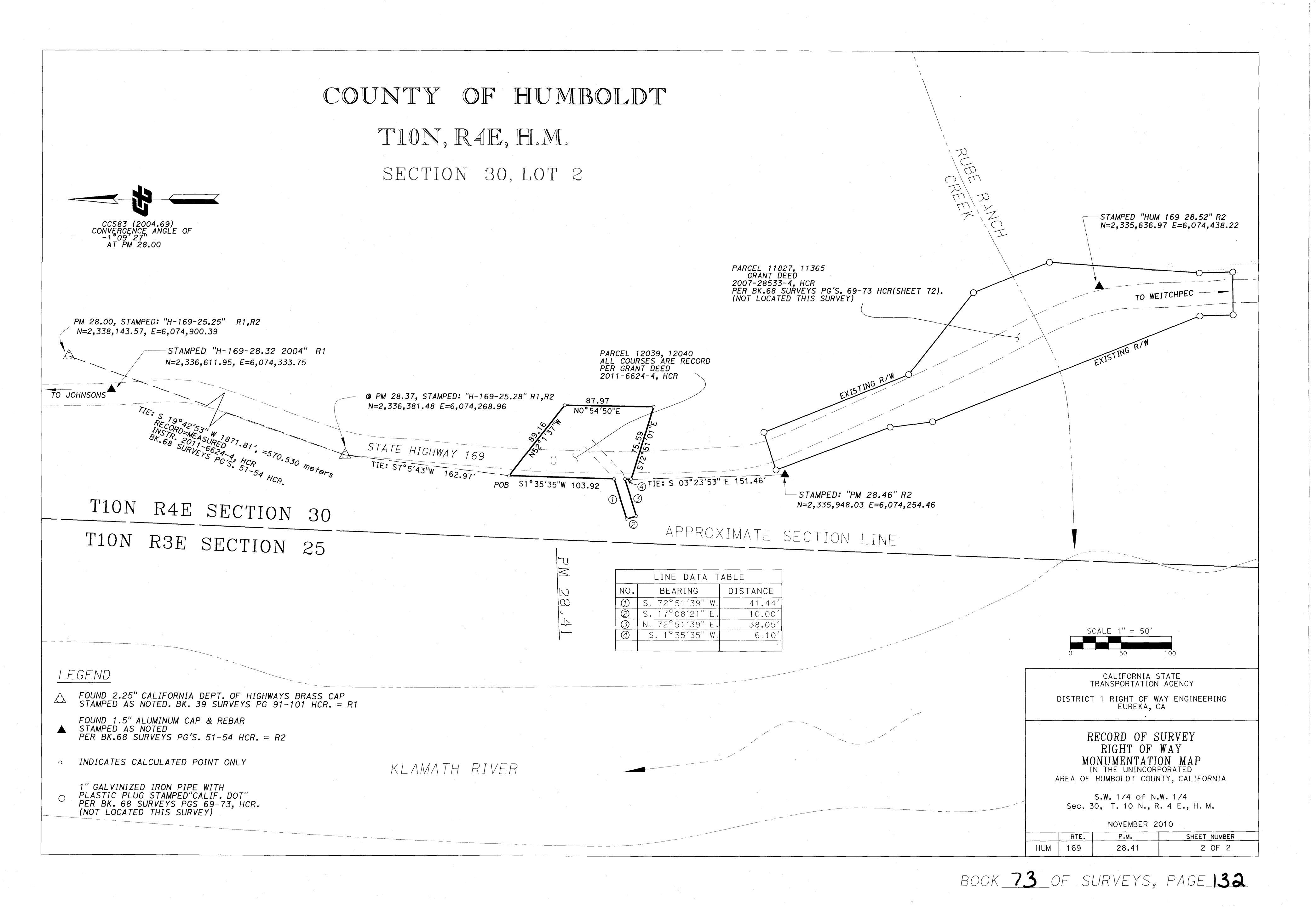 Book 73 Page 132 of Map Type RS