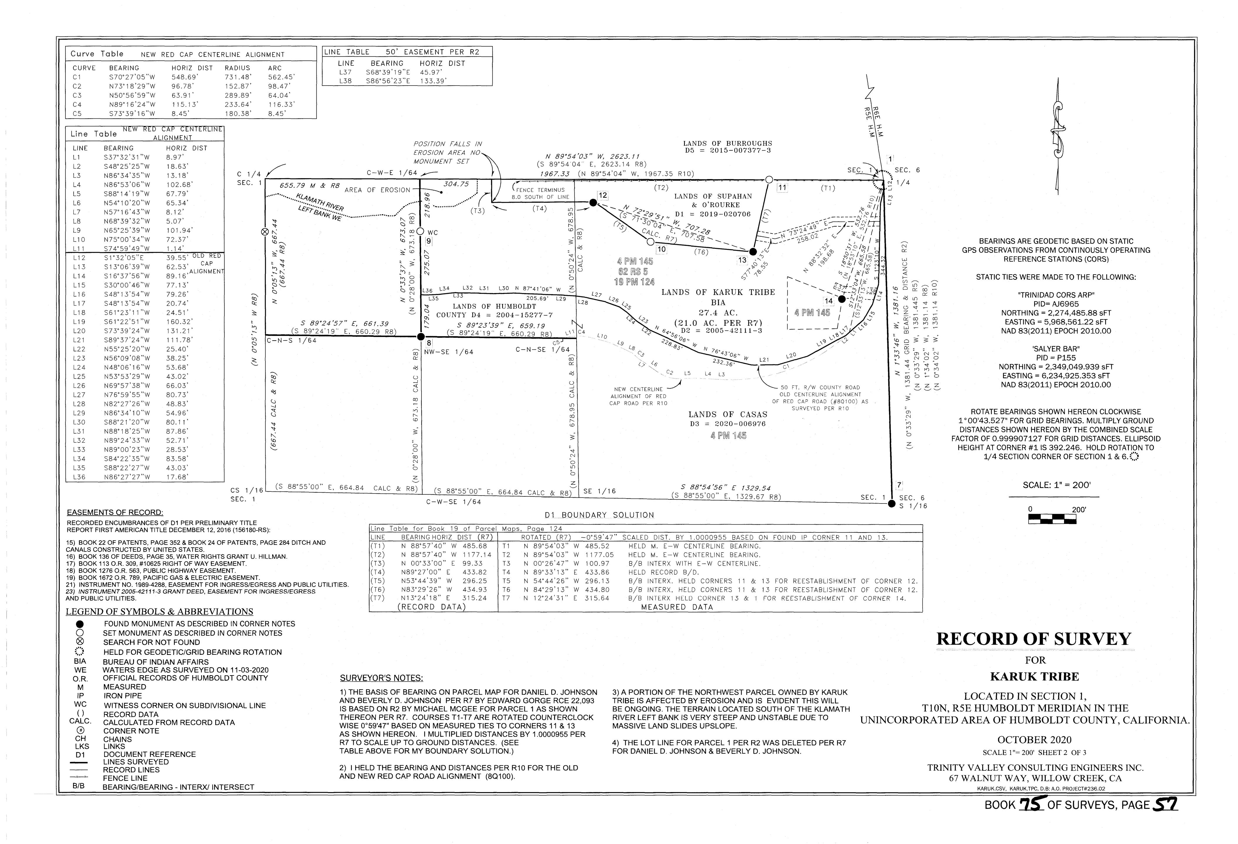 Book 75 Page 57 of Map Type RS