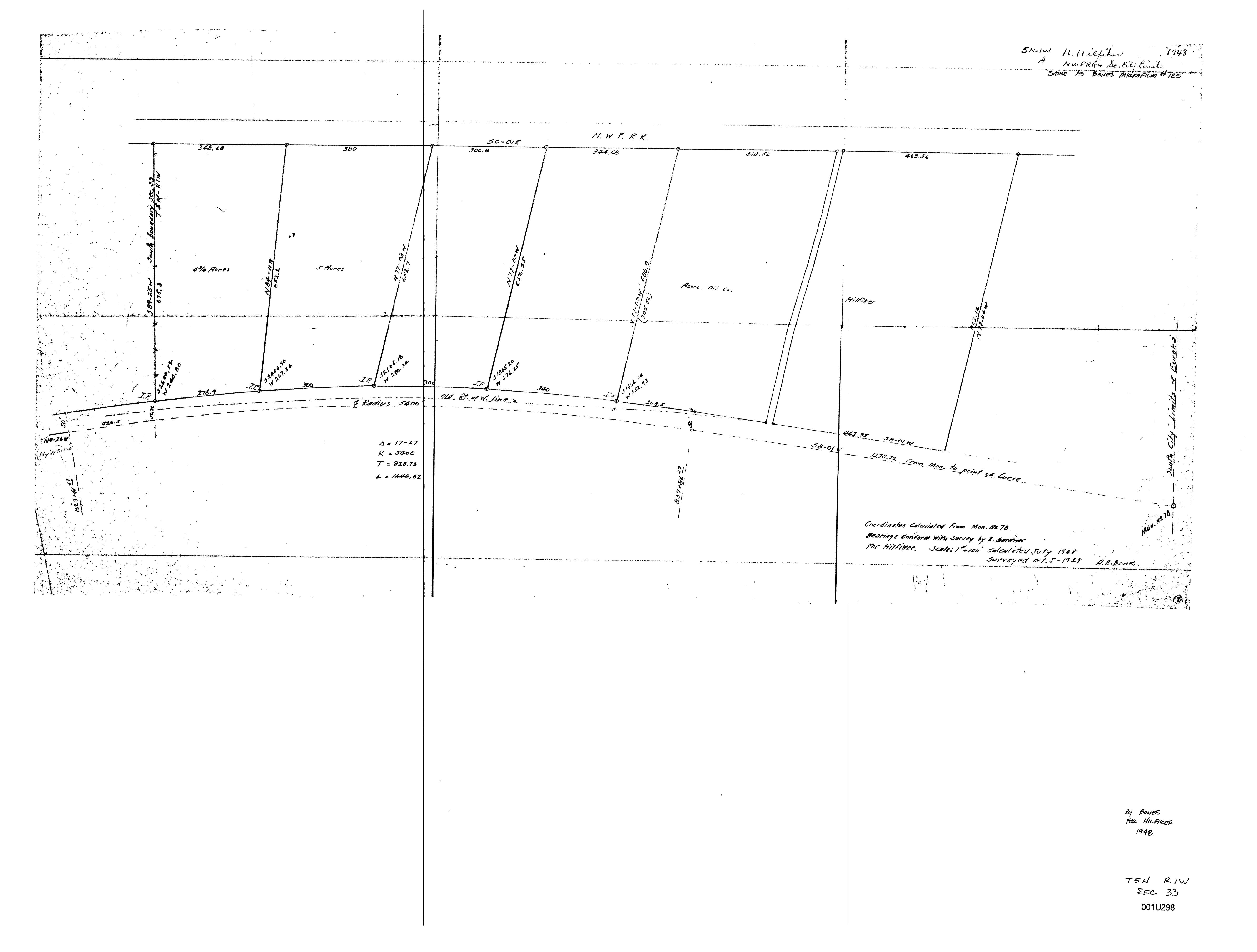 Book 1 Page 298 of Map Type UR