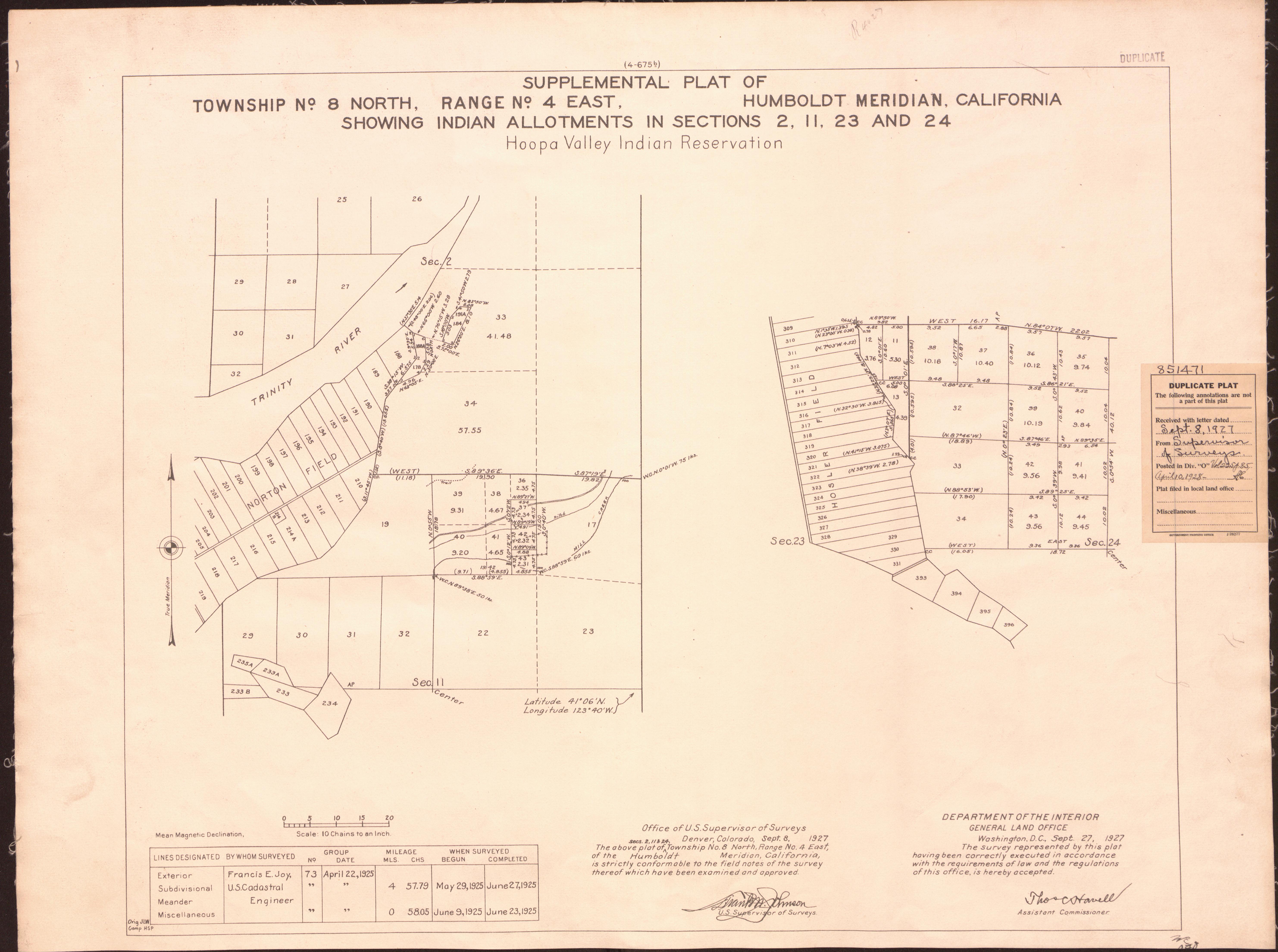Book 100 Page 90 of Map Type UR
