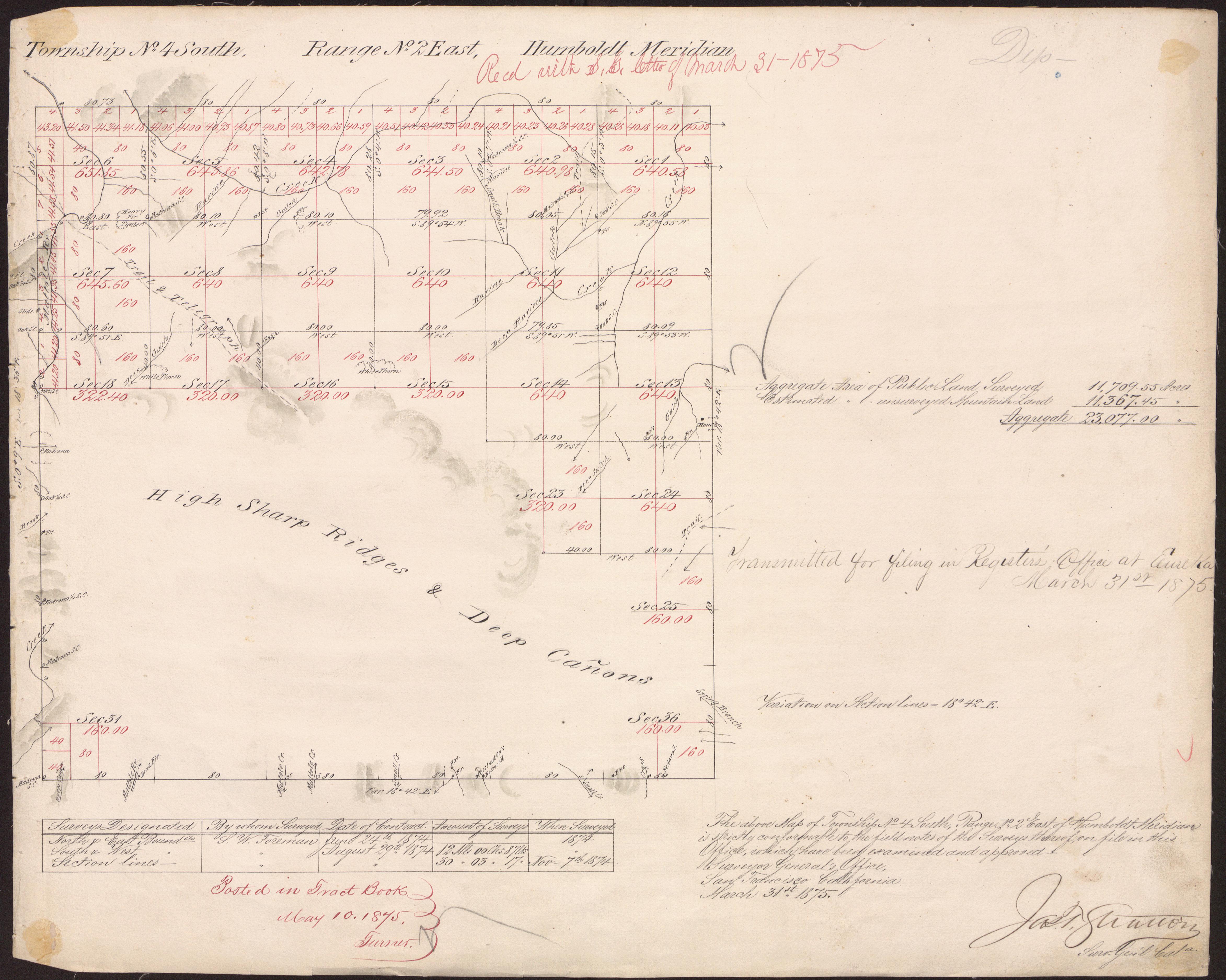 Book 100 Page 475 of Map Type UR